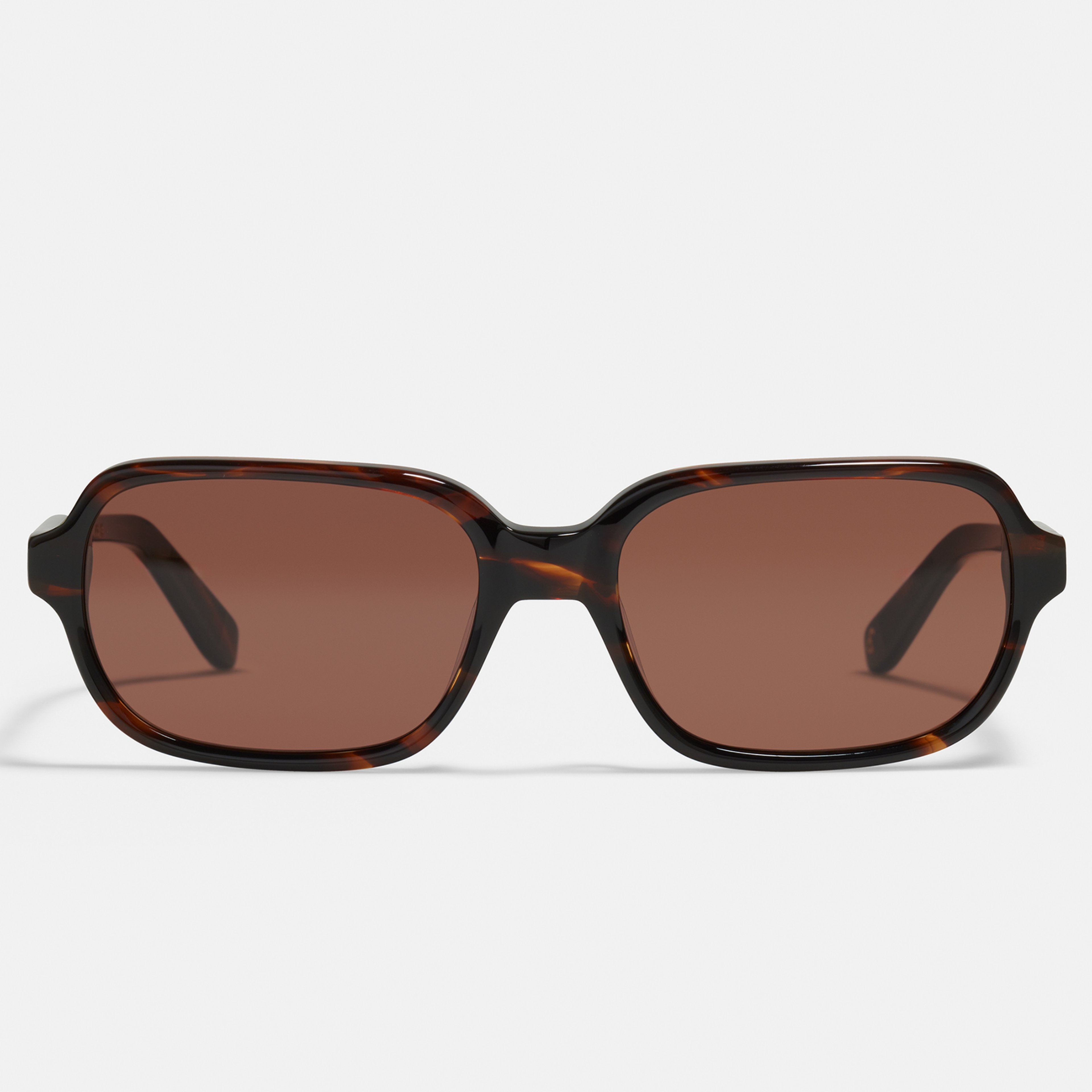 Ace & Tate Sunglasses | Square Bio acetate in Brown