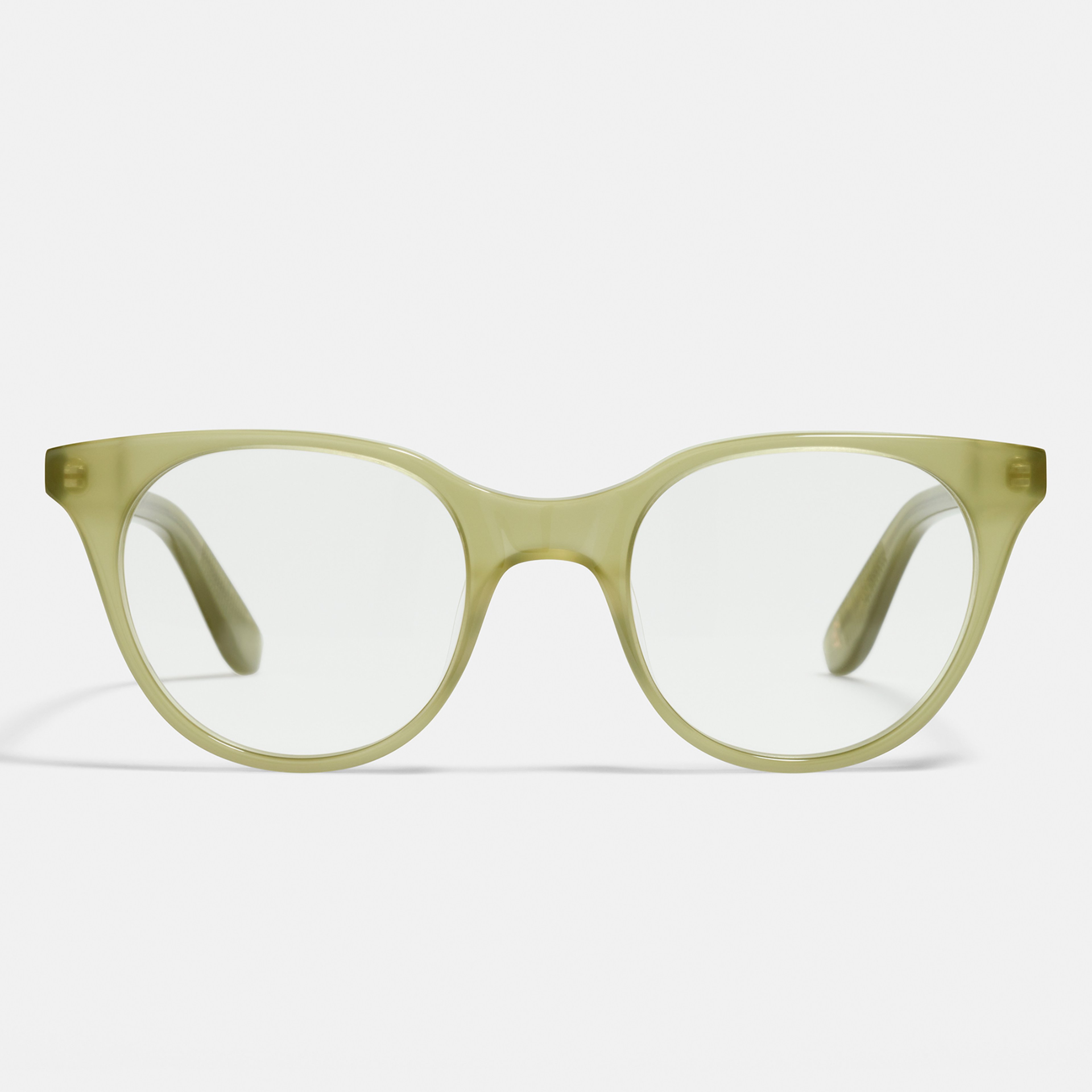 Ace & Tate Glasses | Round Bio acetate in Green