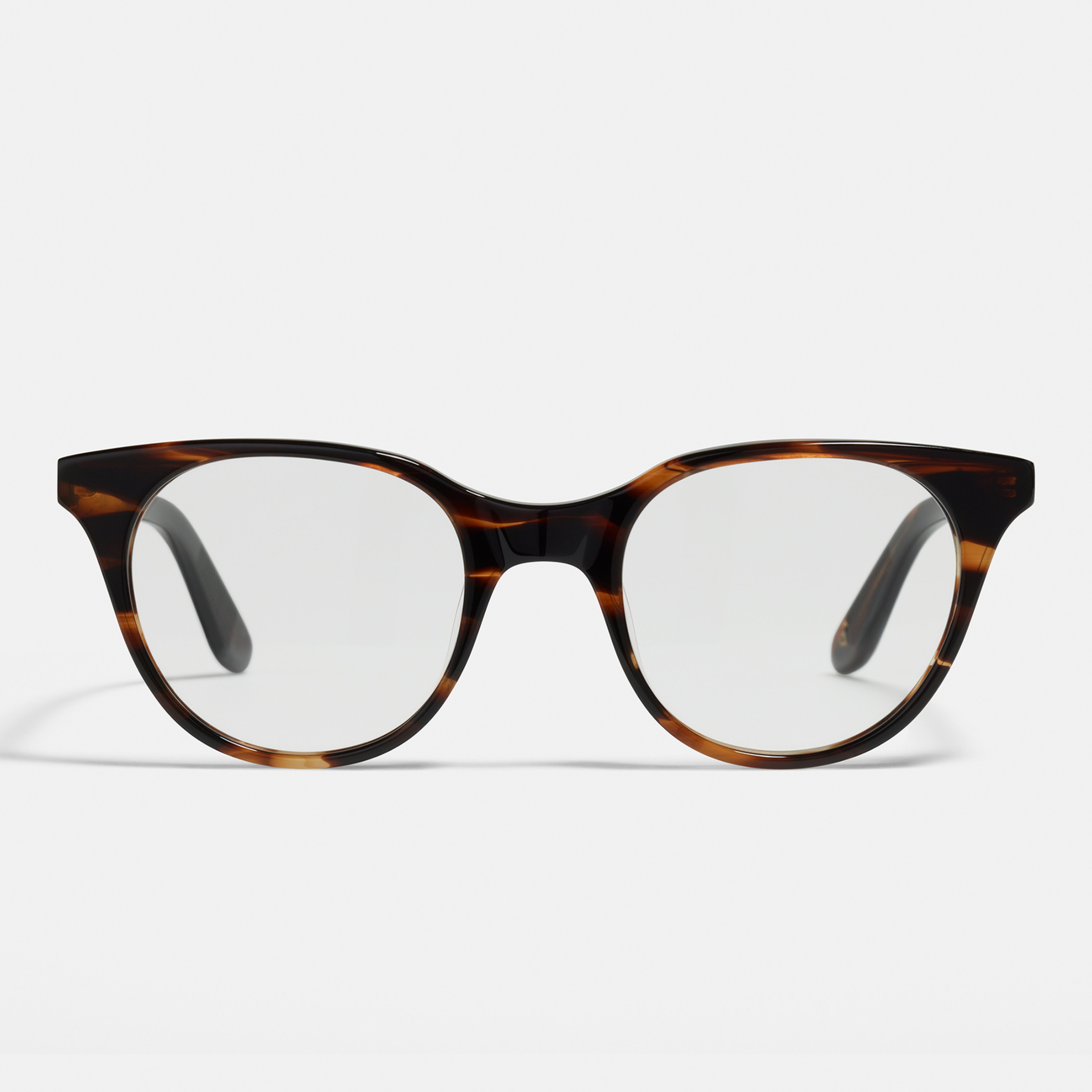 Ace & Tate Glasses | Round Bio acetate in Brown