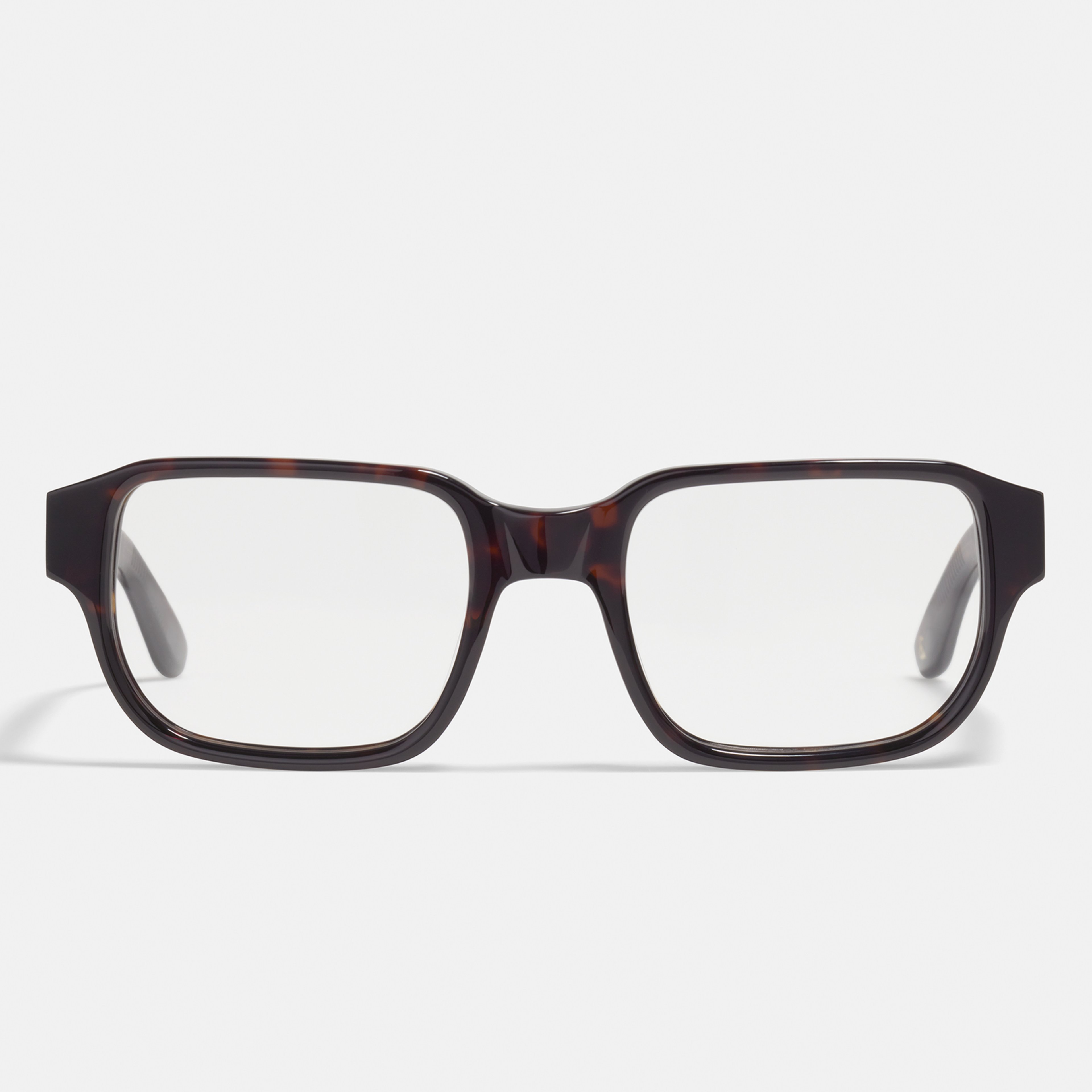 Ace & Tate Glasses | Square Bio acetate in Brown