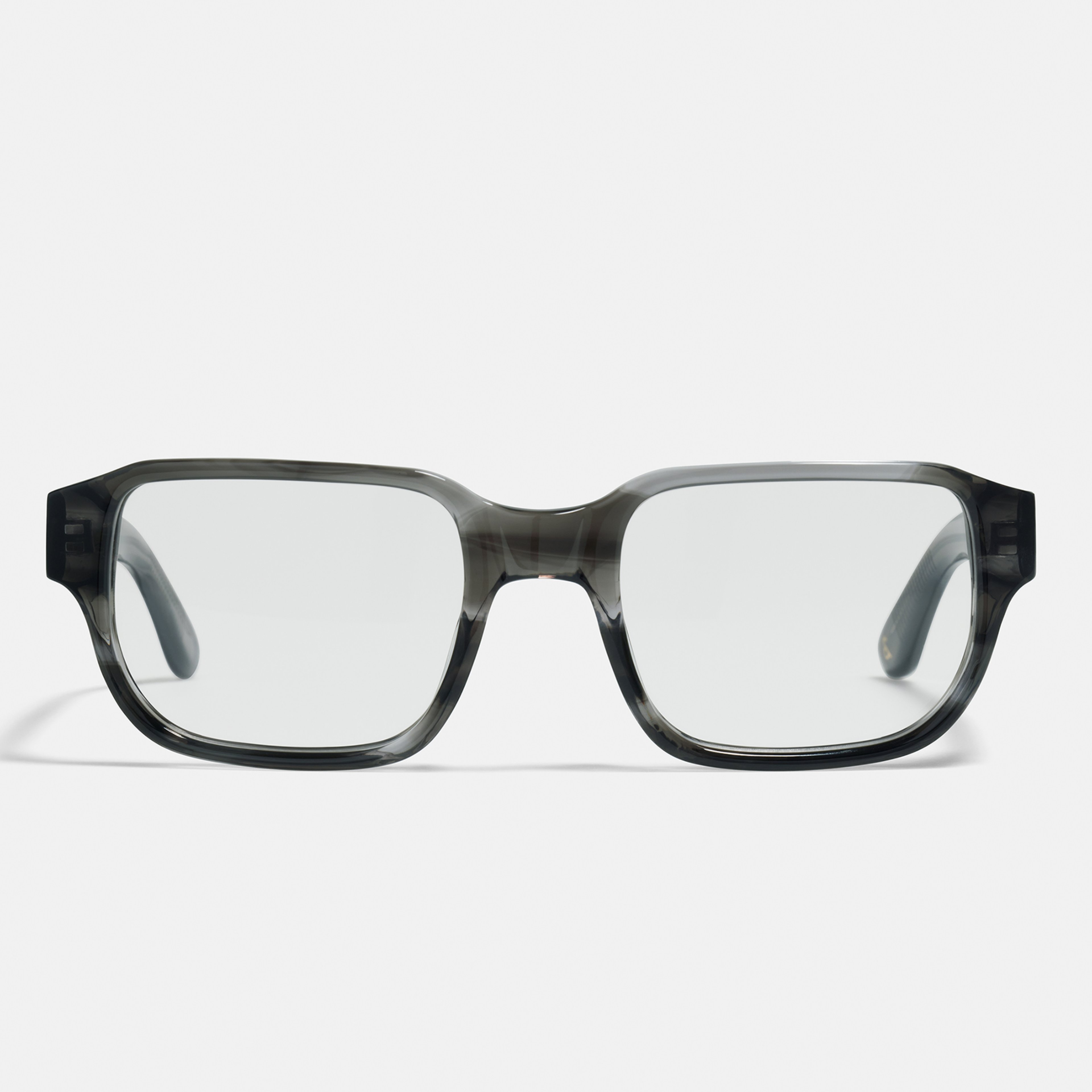 Ace & Tate Glasses | Square Bio acetate in Grey