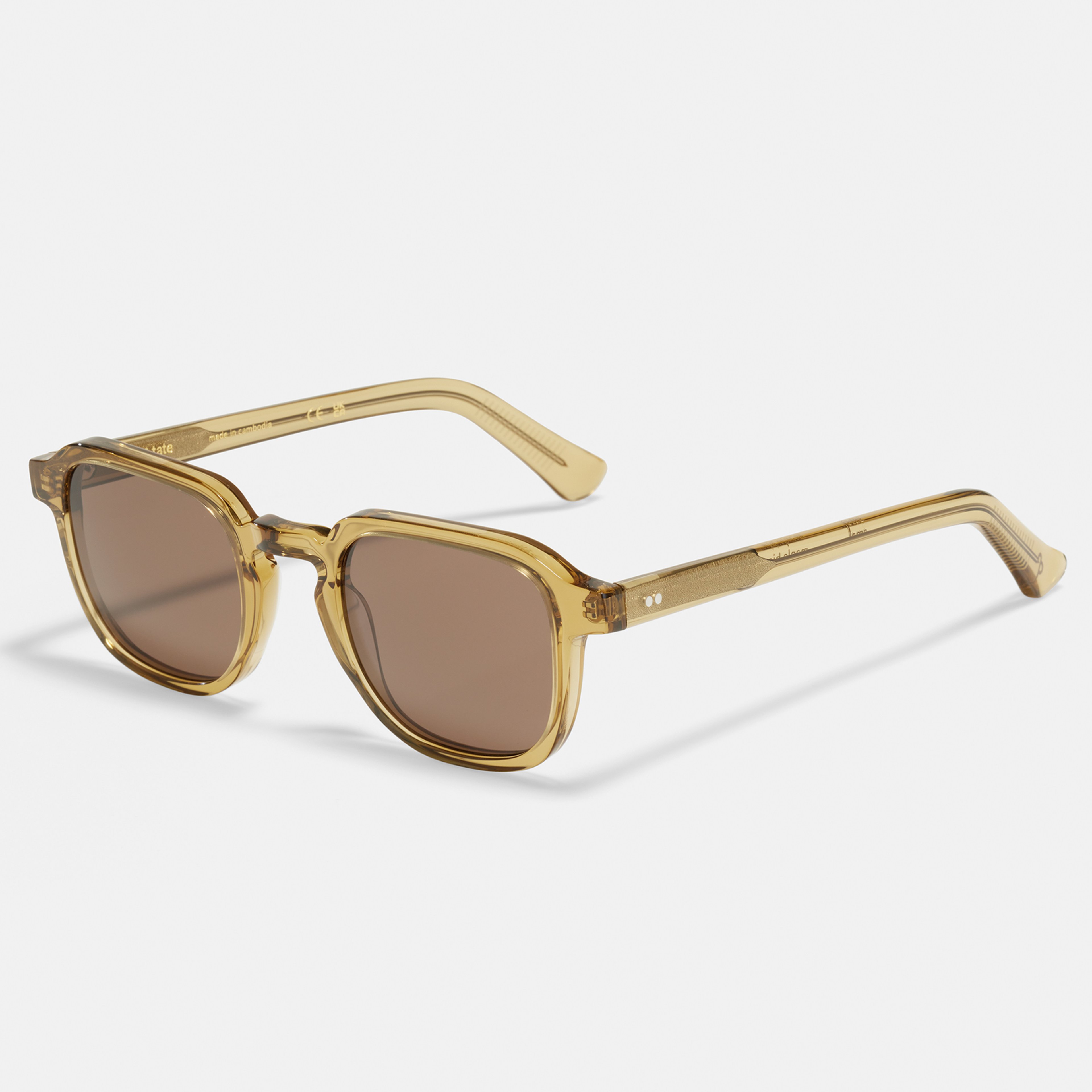 Ace & Tate Sunglasses |  Bio acetate in Brown