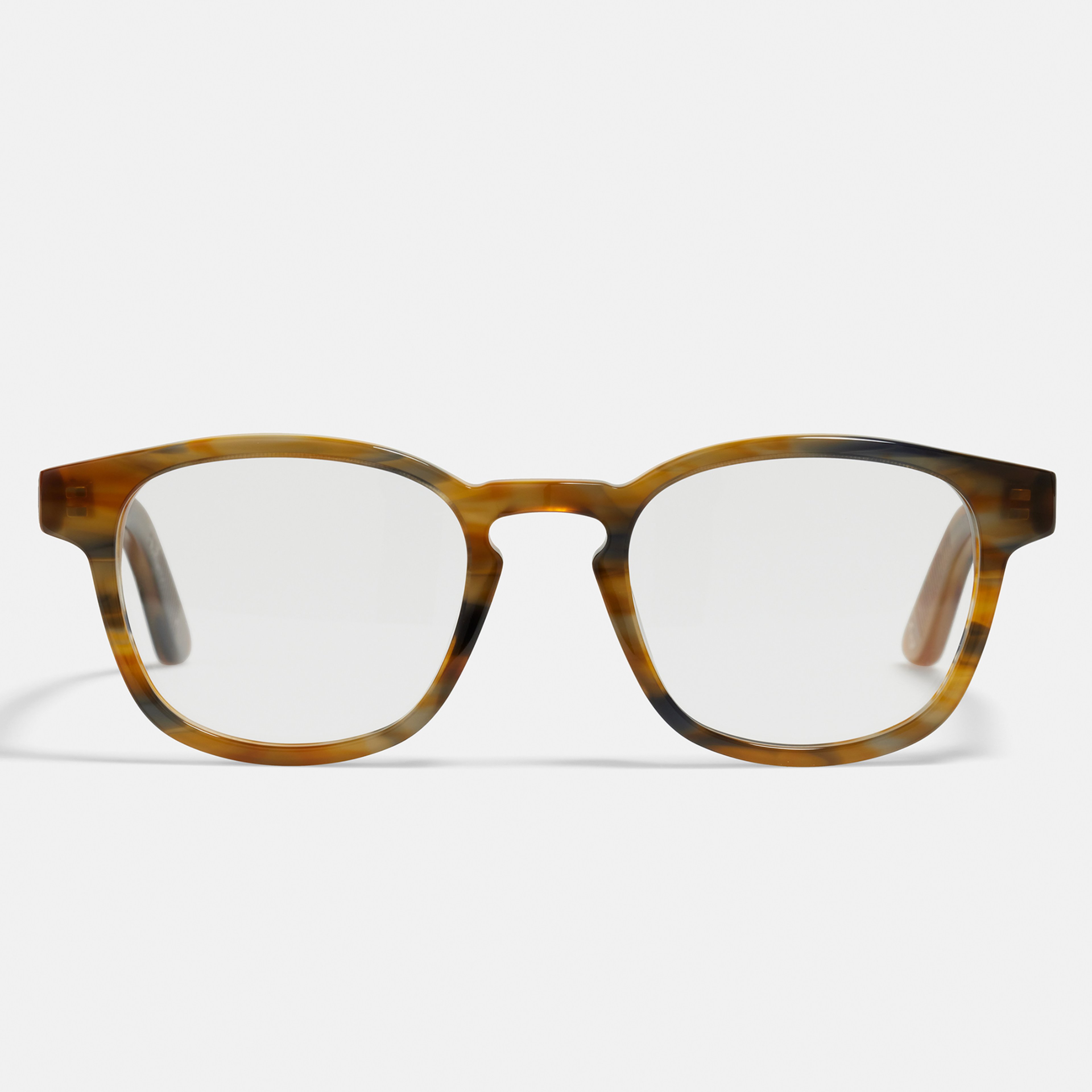 Ace & Tate Glasses | Square Bio acetate in Blue