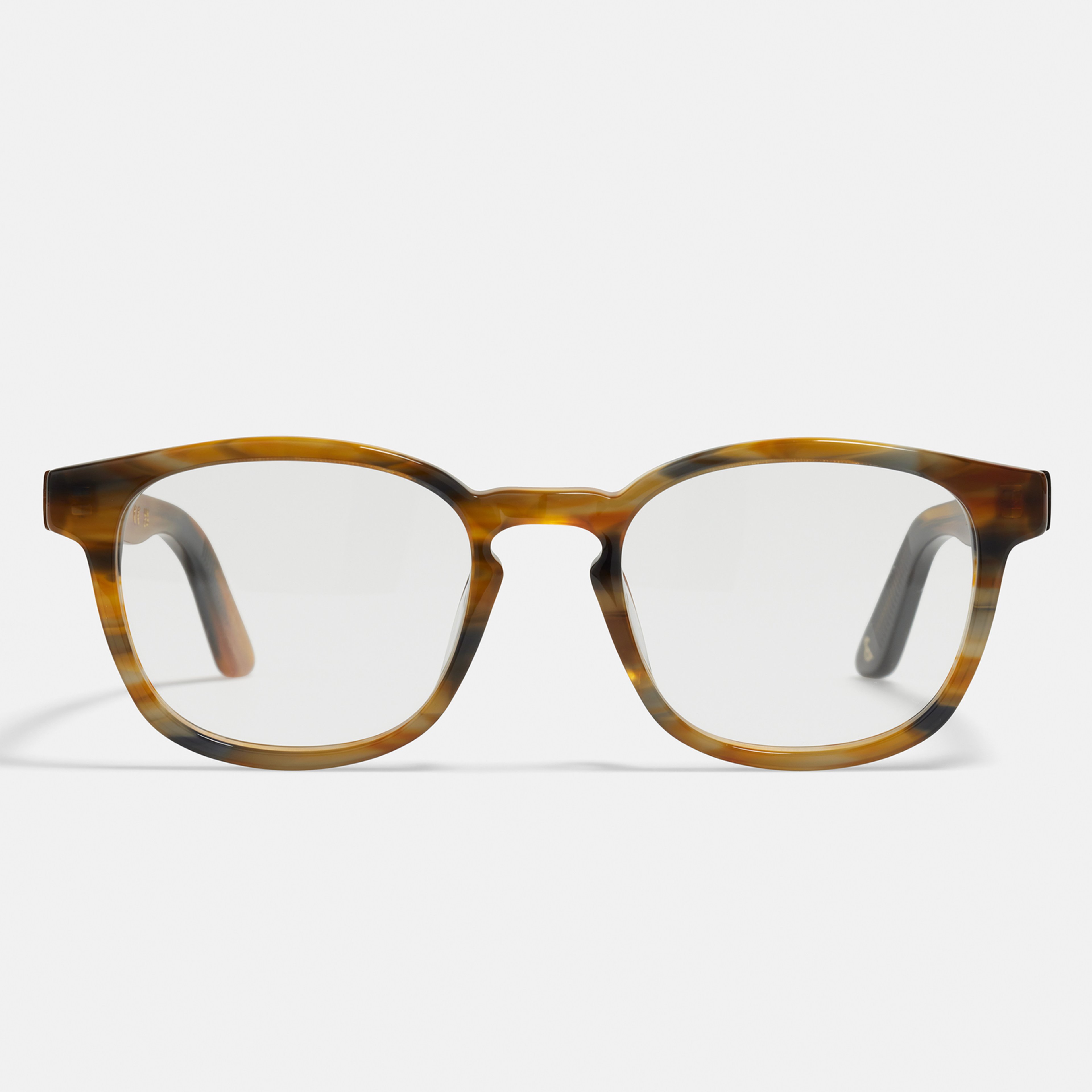 Ace & Tate Glasses | Square Bio acetate in Blue