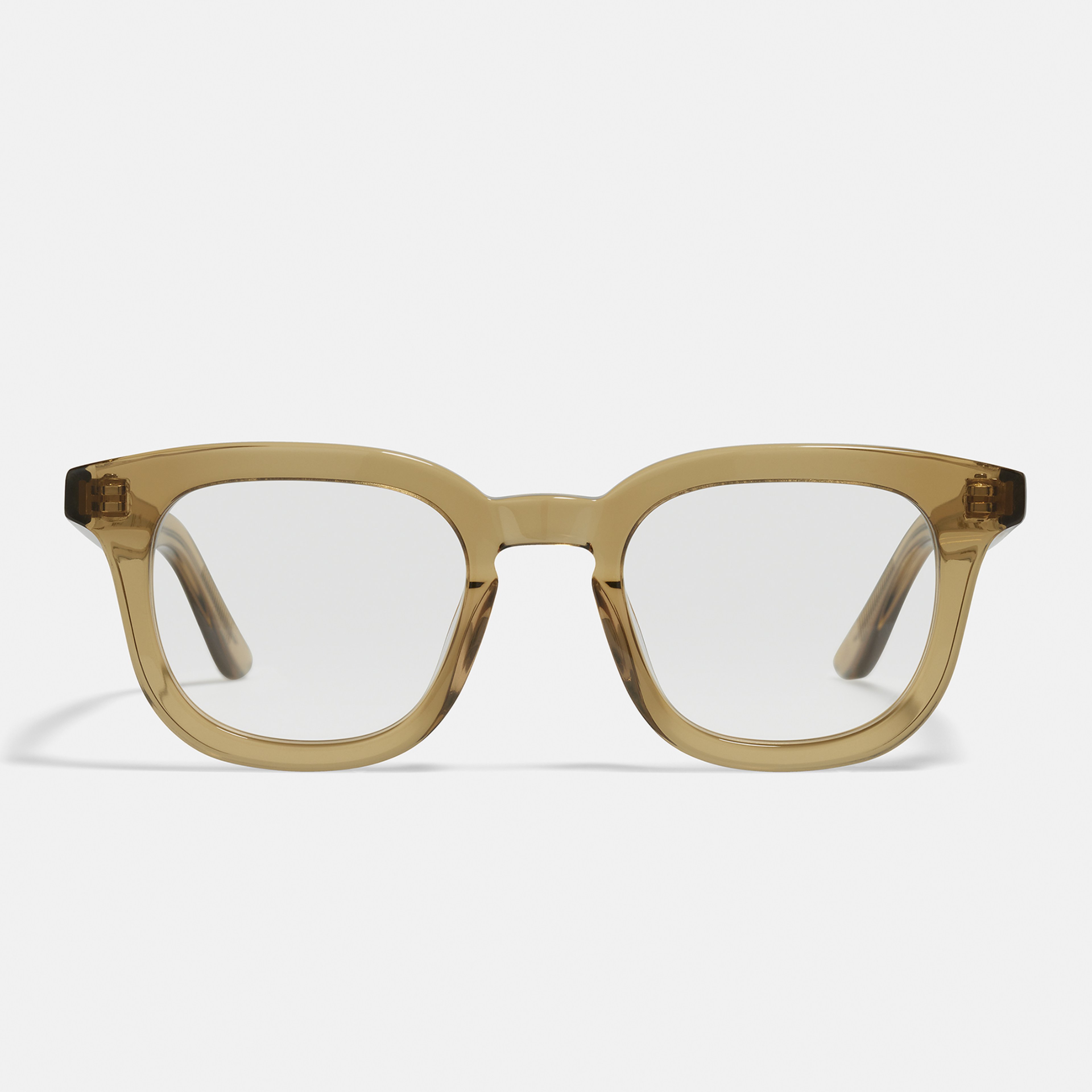 Ace & Tate Glasses | Square Bio acetate in Brown