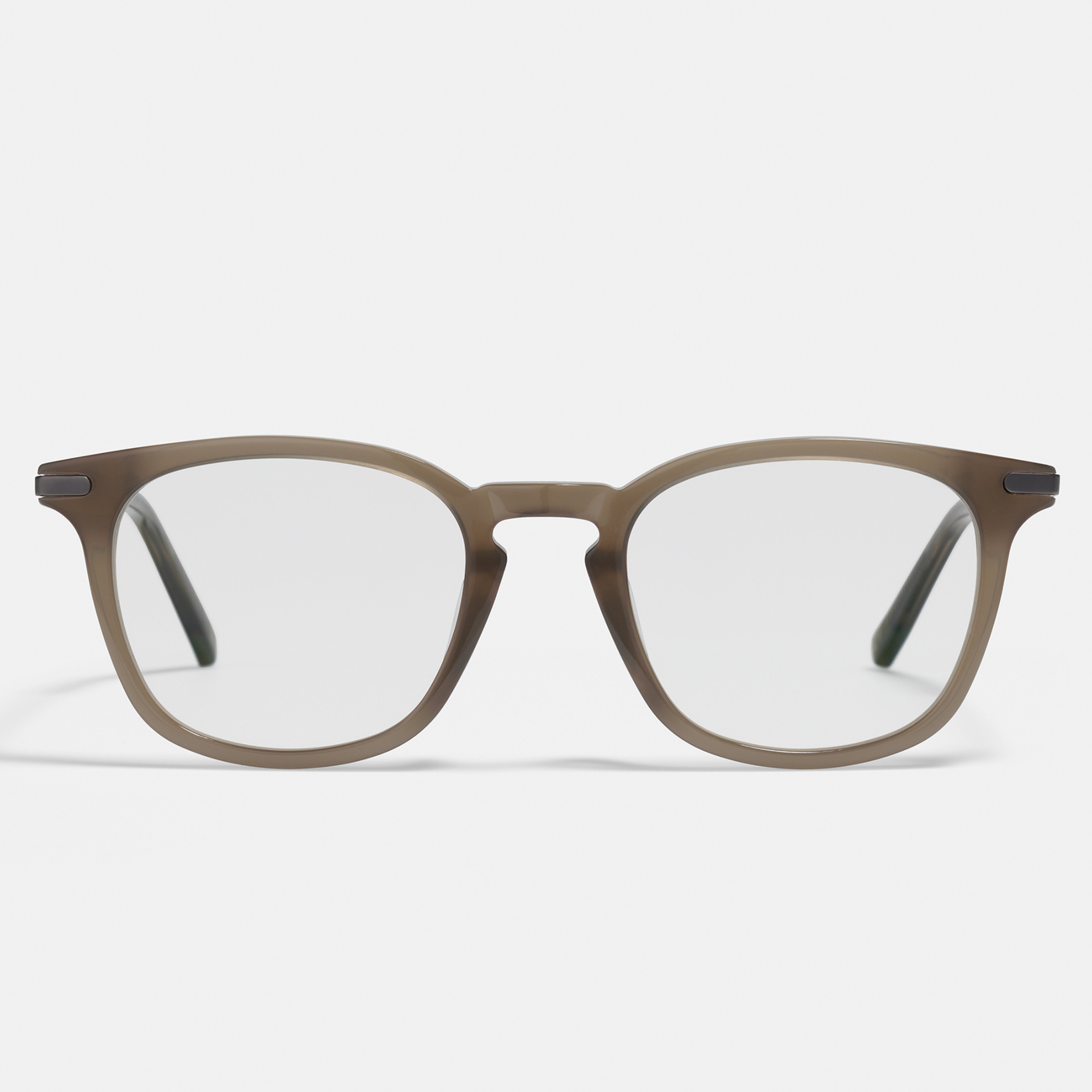 Ace & Tate Glasses | Square Bio acetate in Green