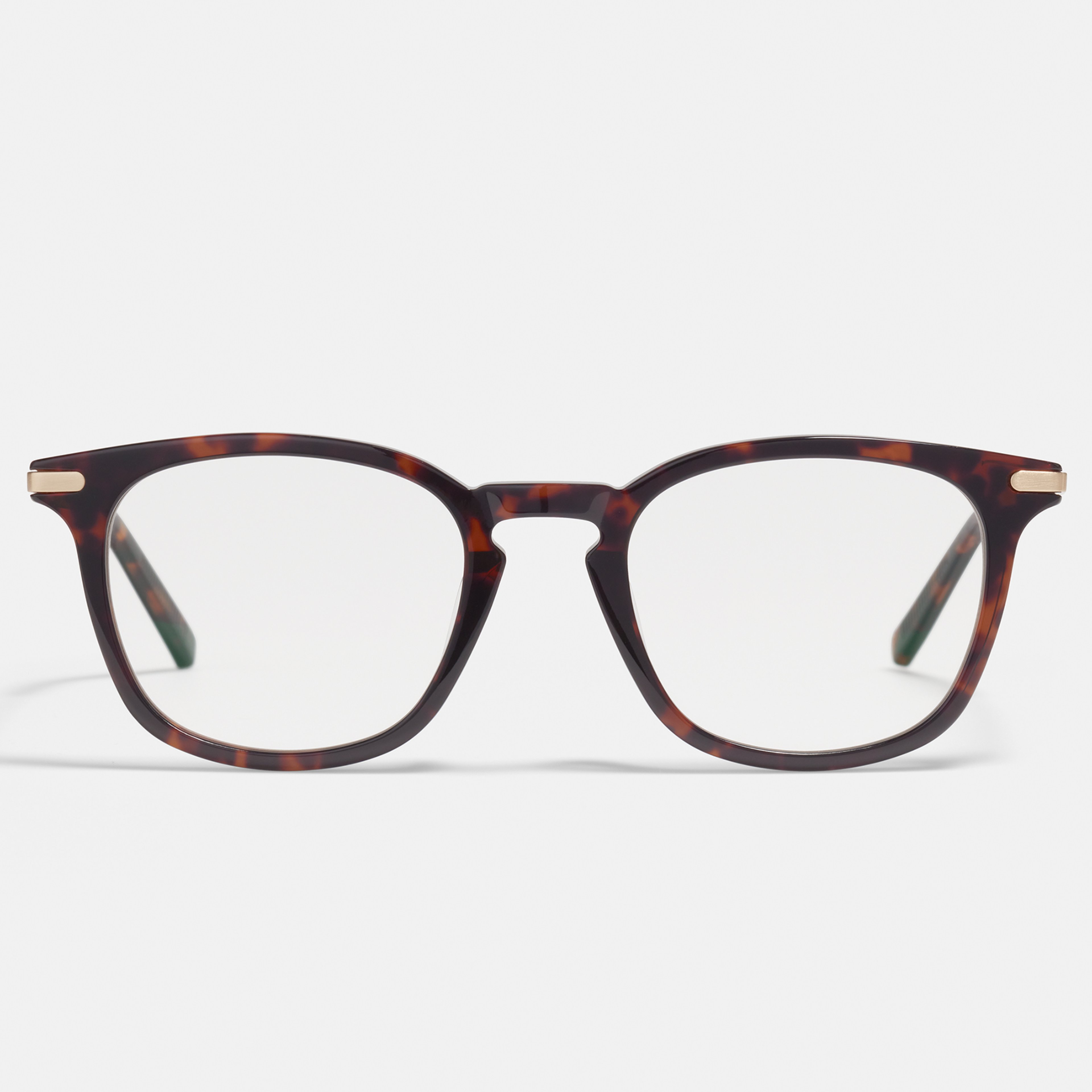 Ace & Tate Glasses | Square Bio acetate in Brown