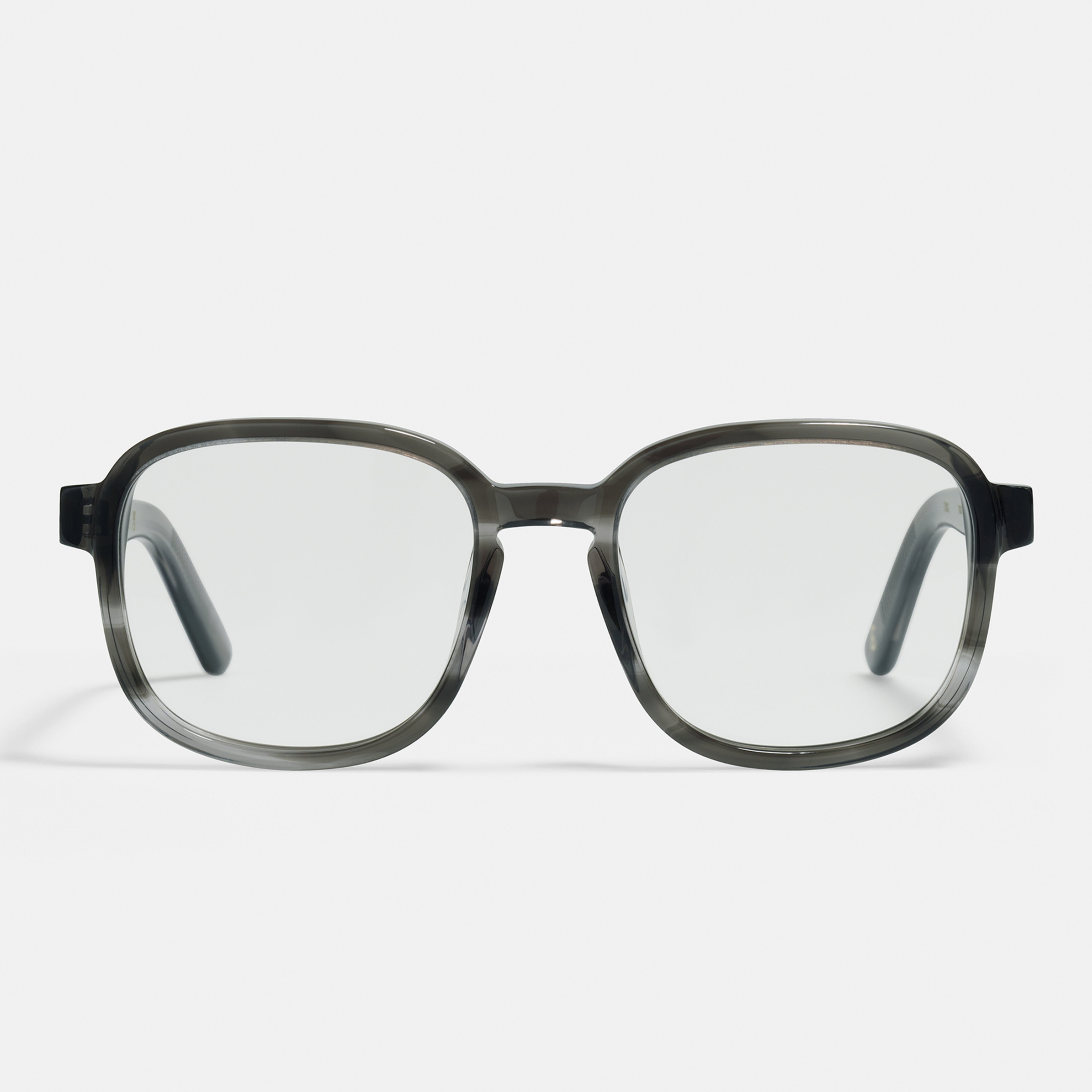 Ace & Tate Glasses | Square Bio acetate in Grey