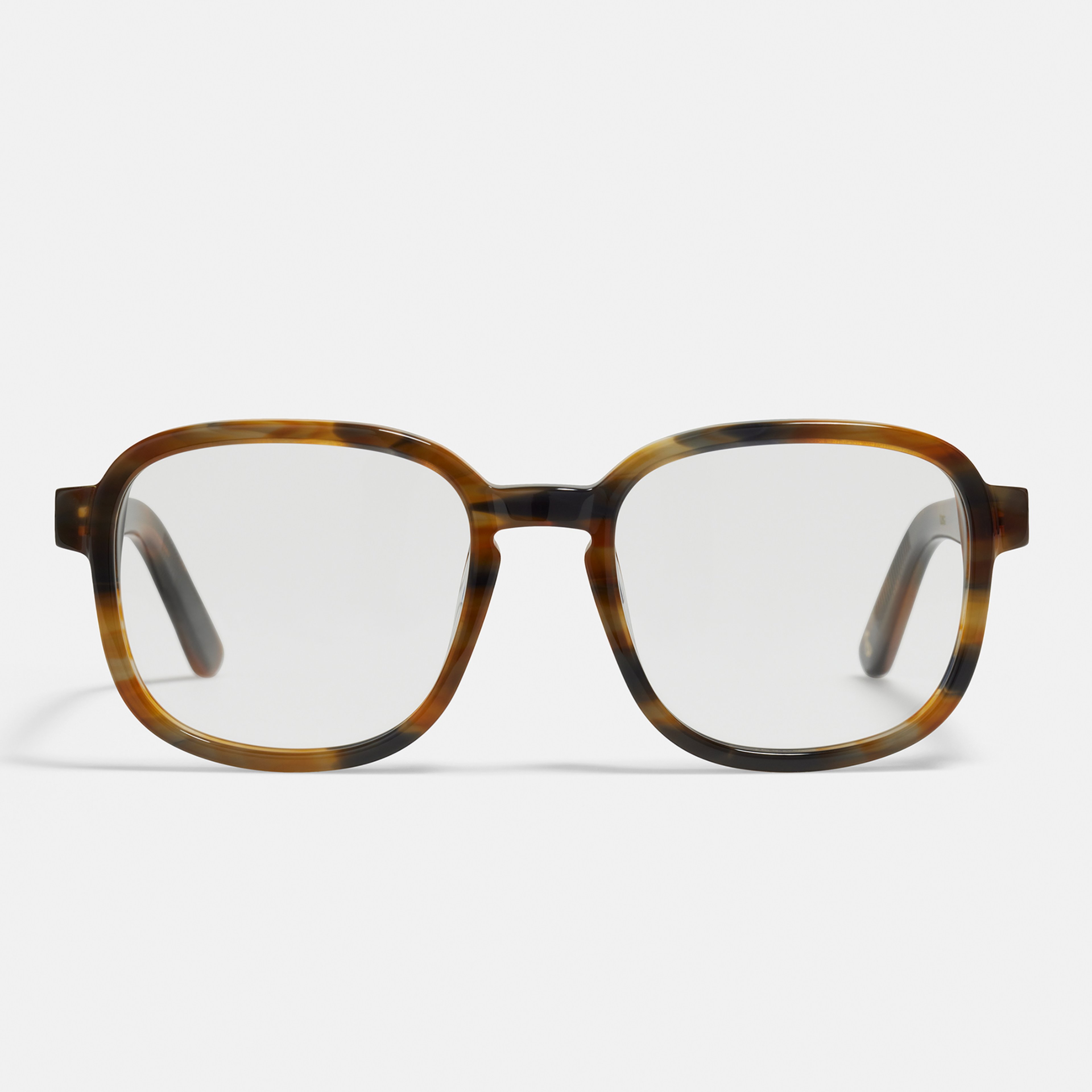 Ace & Tate Glasses | Square Bio acetate in Blue