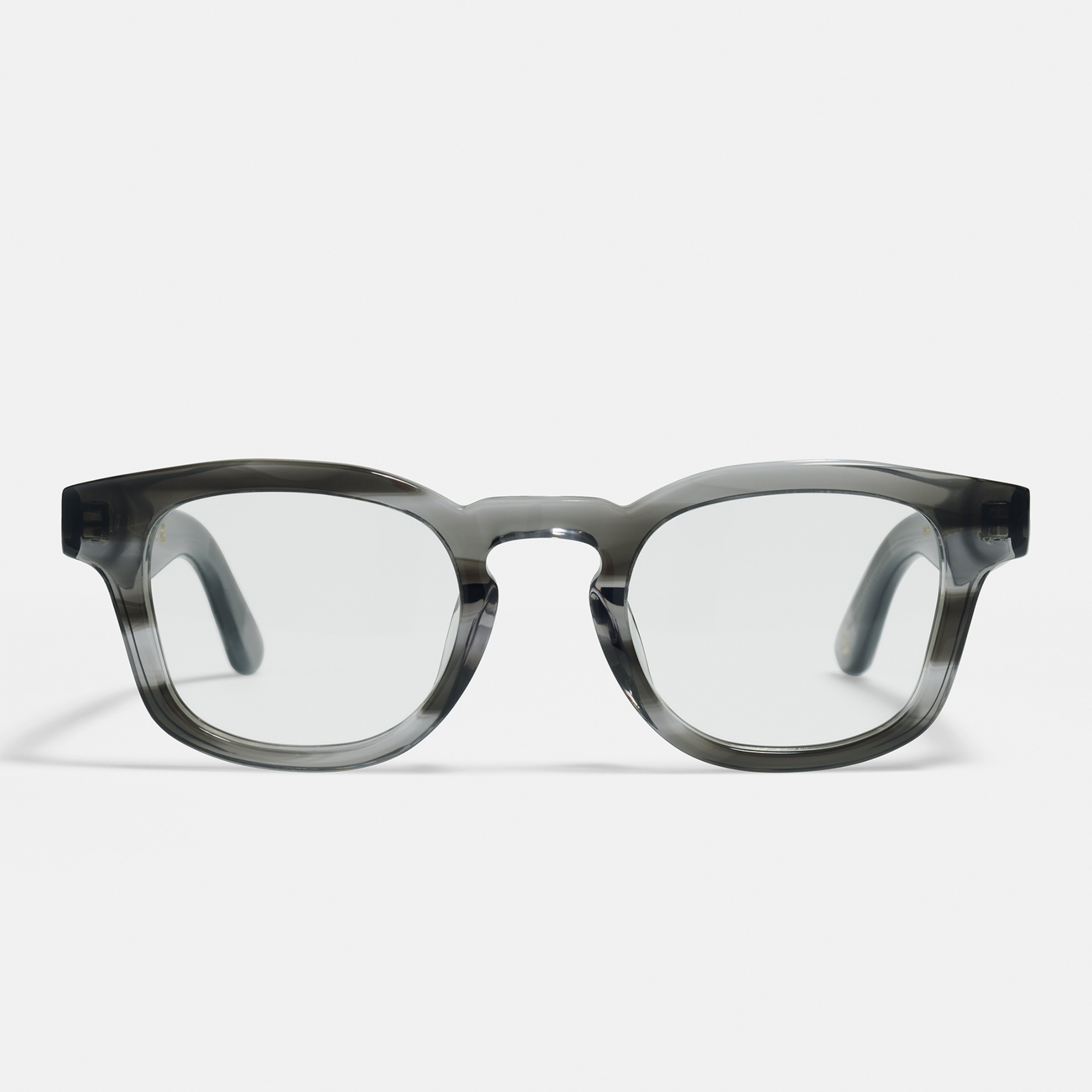 Ace & Tate Brillen | Rund Acetat in Grau