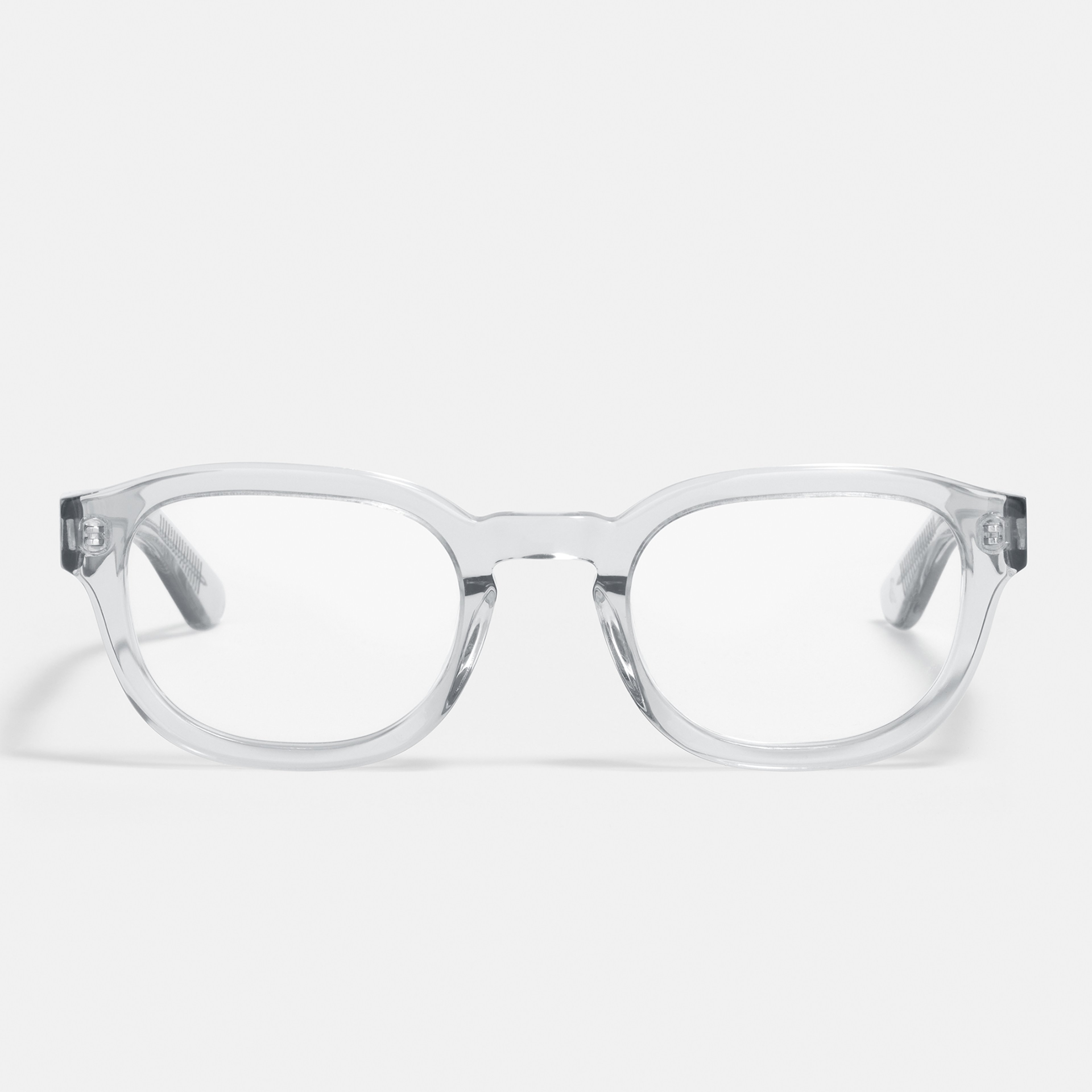 Ace & Tate Brillen | Rund Acetat in Grau