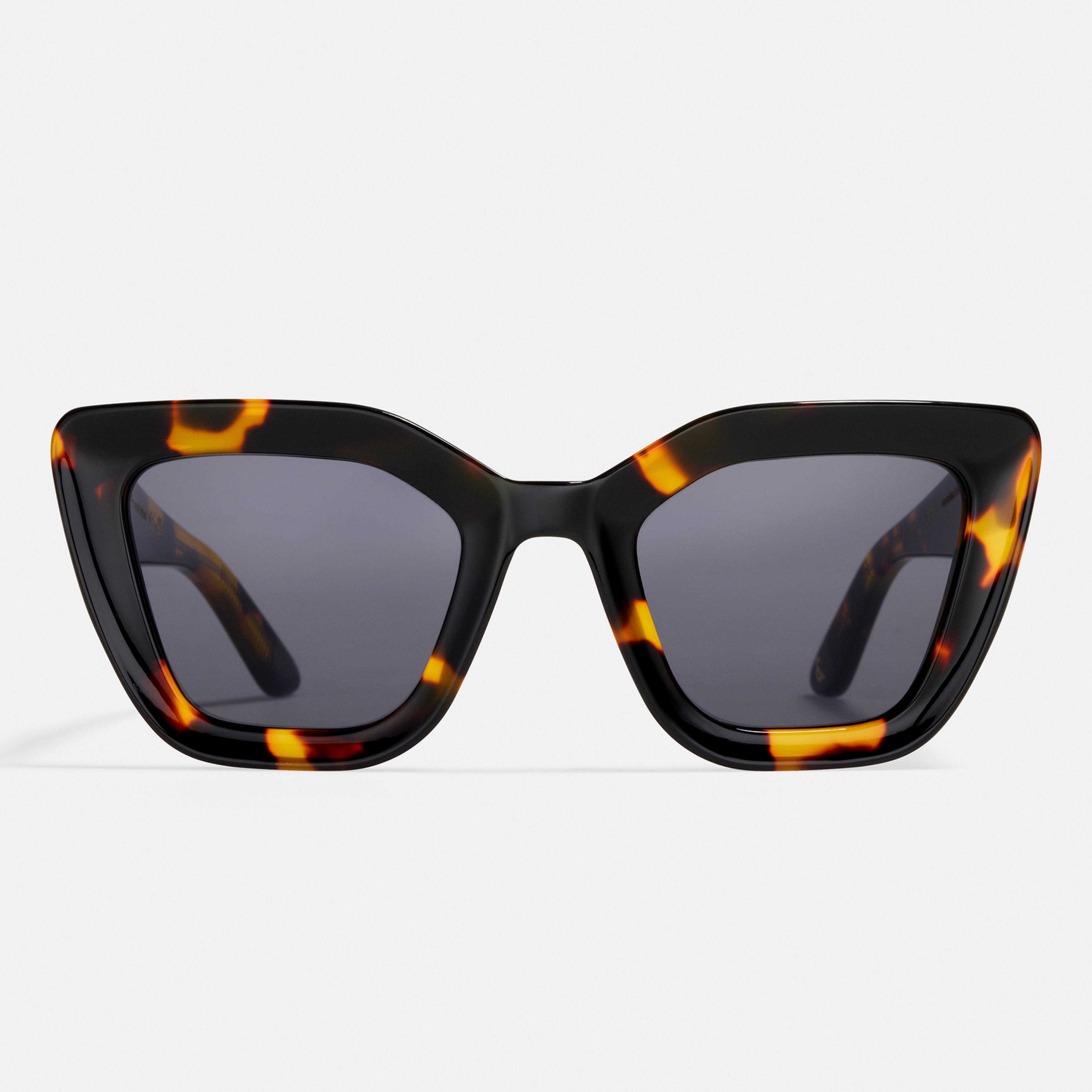 Ace & Tate Solaires | Rectangulaire Acétate in Noir, Marron, Jaune