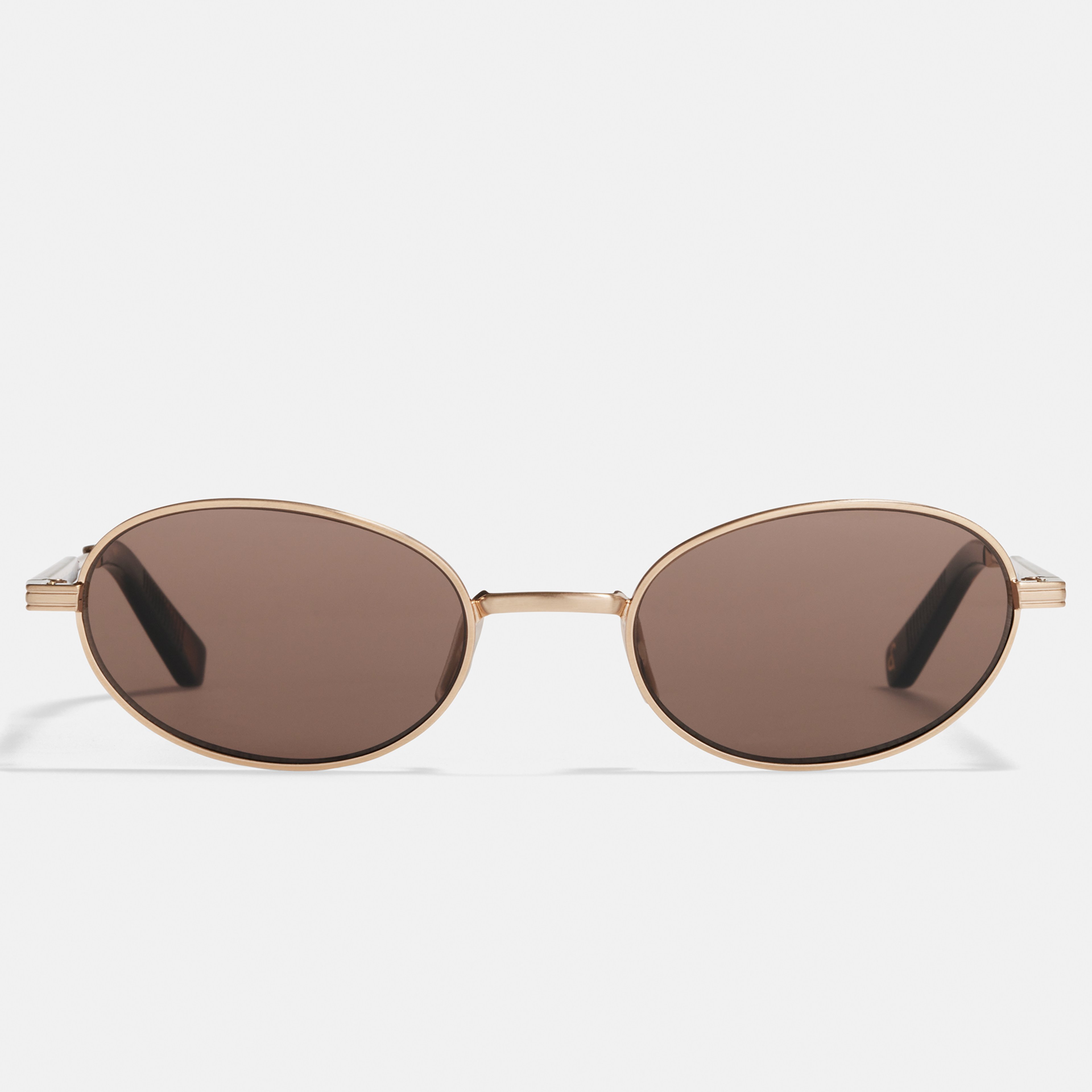Ace & Tate Sonnenbrillen | Oval Metall in Gold