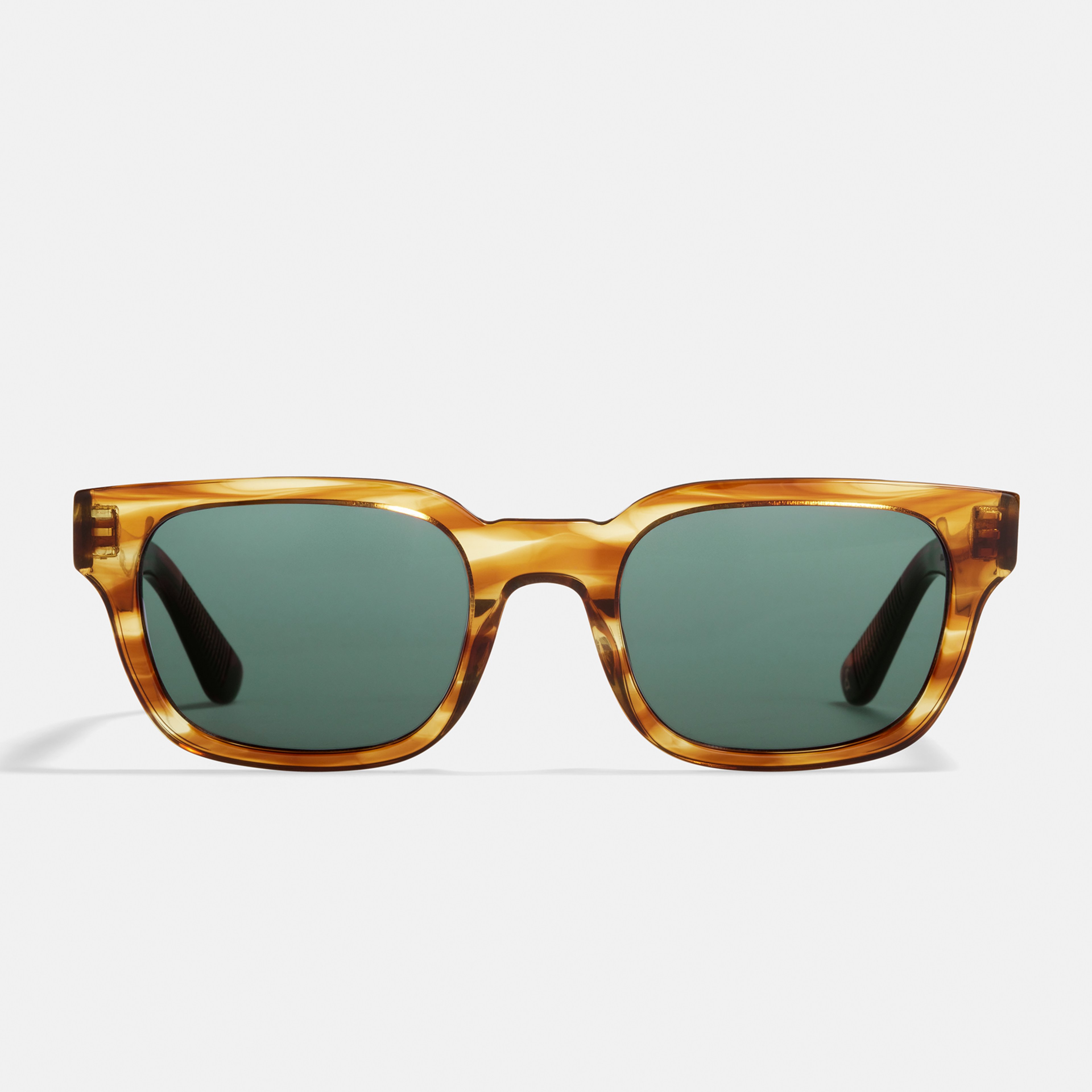 Ace & Tate Sonnenbrillen | Rechteckig Acetat in Braun, Orange