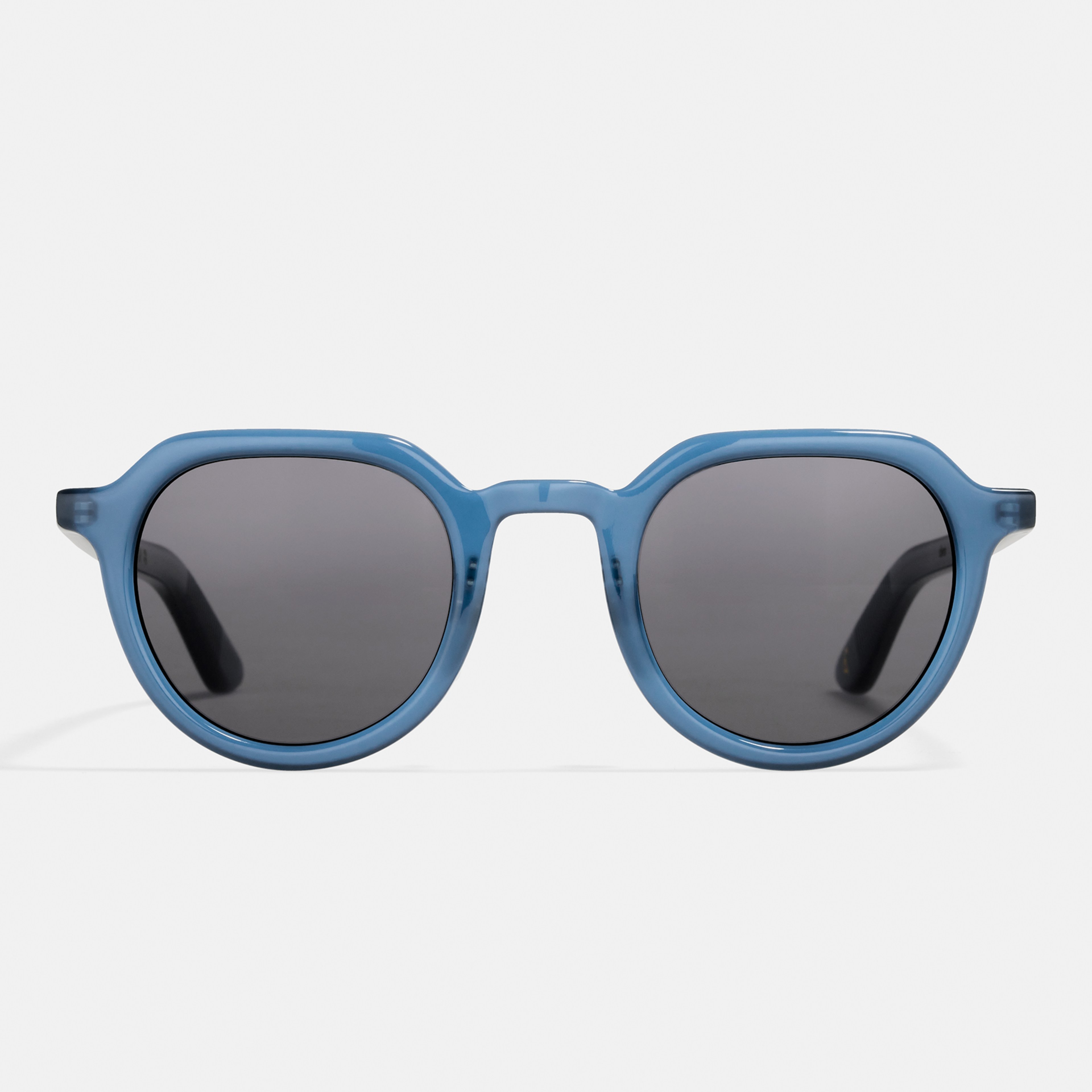 Ace & Tate Sunglasses | Round Acetate in Blue