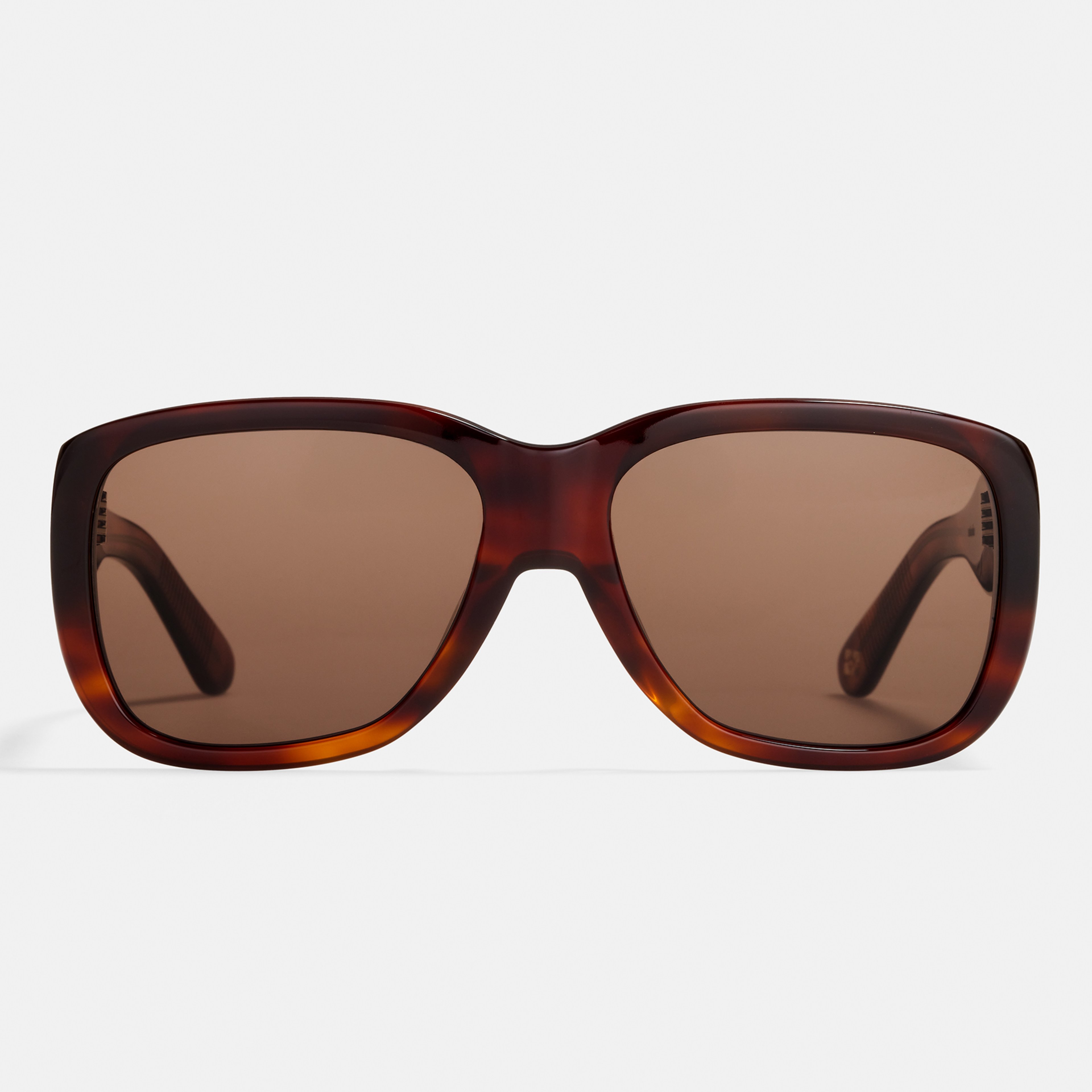 Ace & Tate Sonnenbrillen | Quadratisch Acetat in Braun