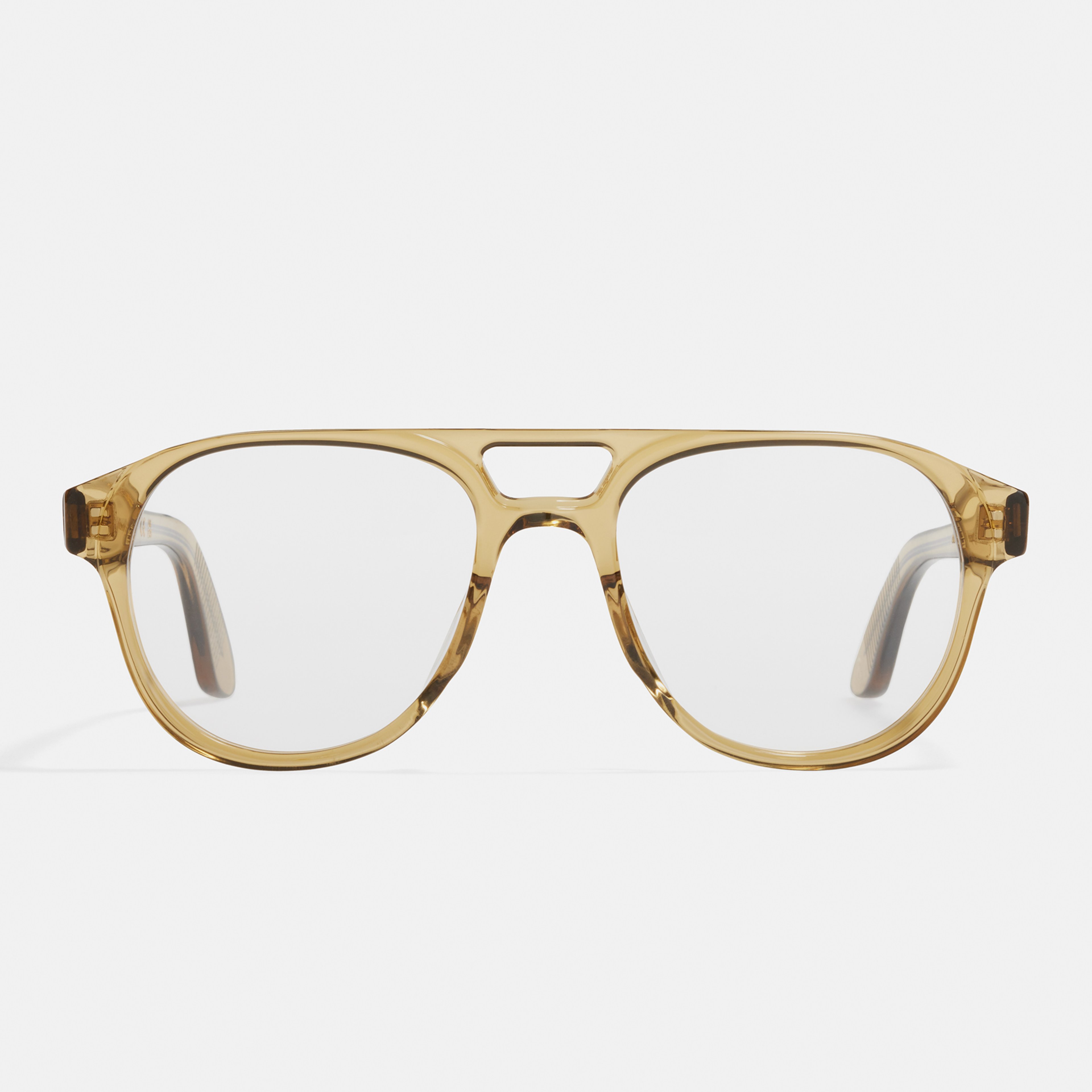 Ace & Tate Glasses | Oval Acetate in Yellow
