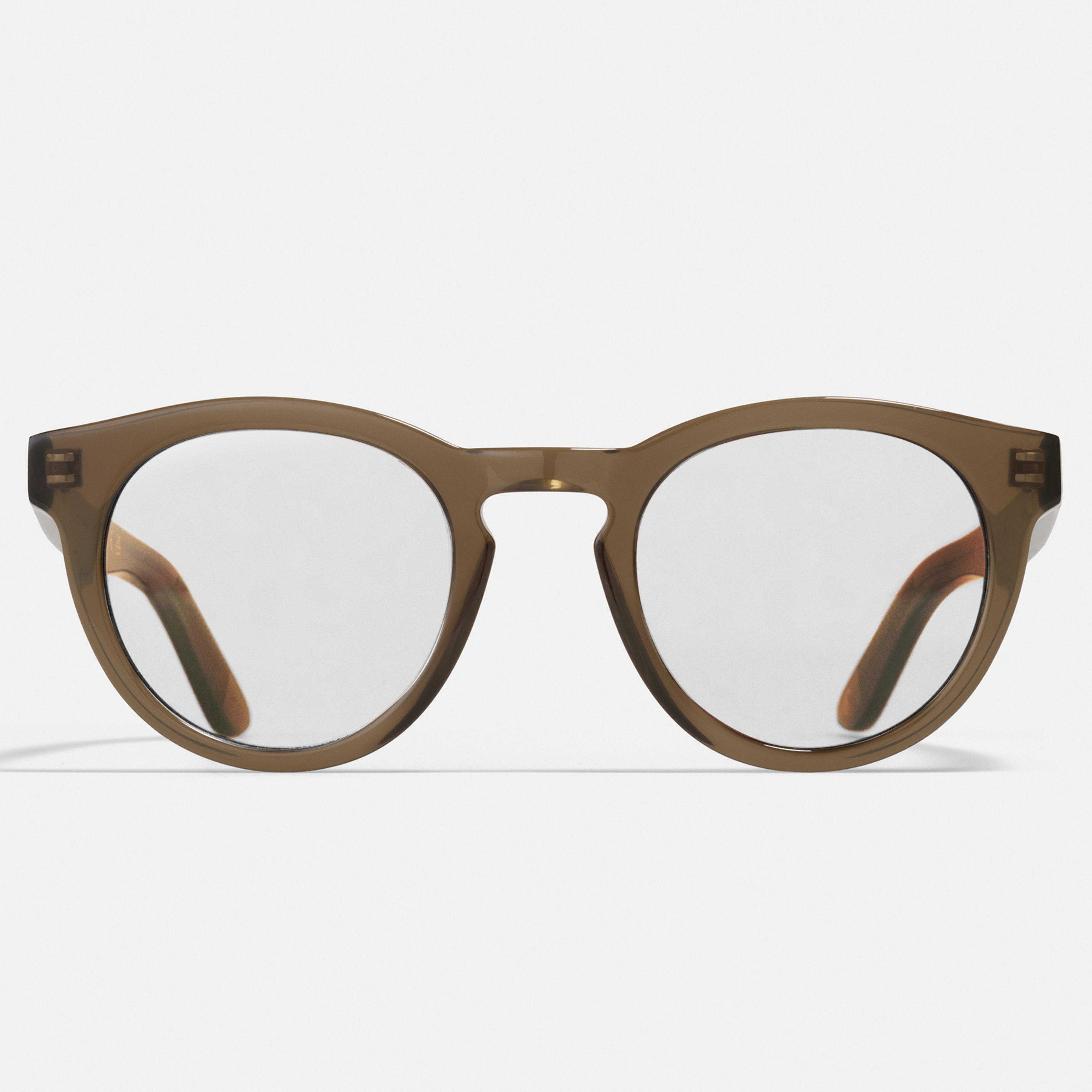 Ace & Tate Brillen | Rond Renew bio acetate in Groen