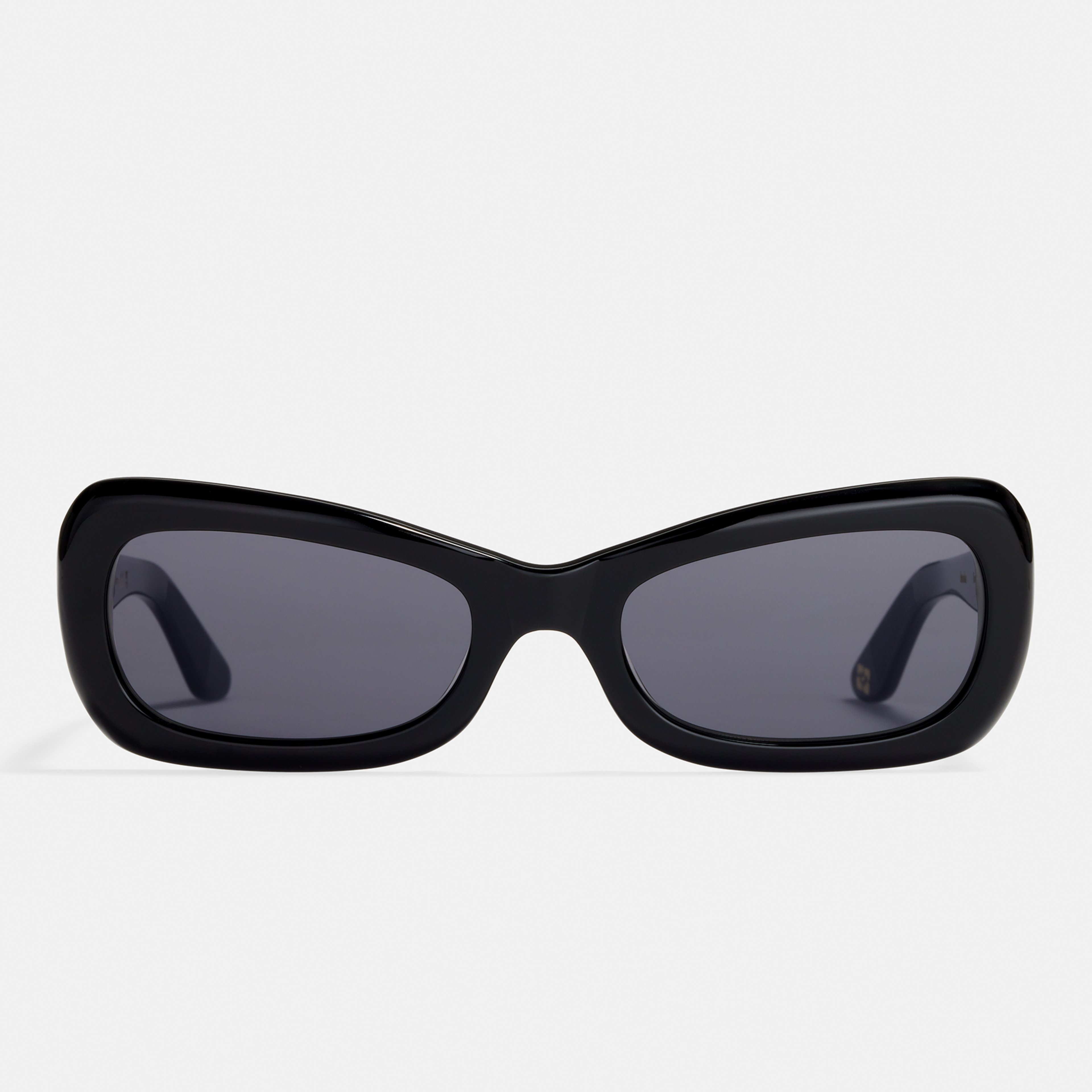Ace & Tate Sonnenbrillen | Oval Acetat in Schwarz