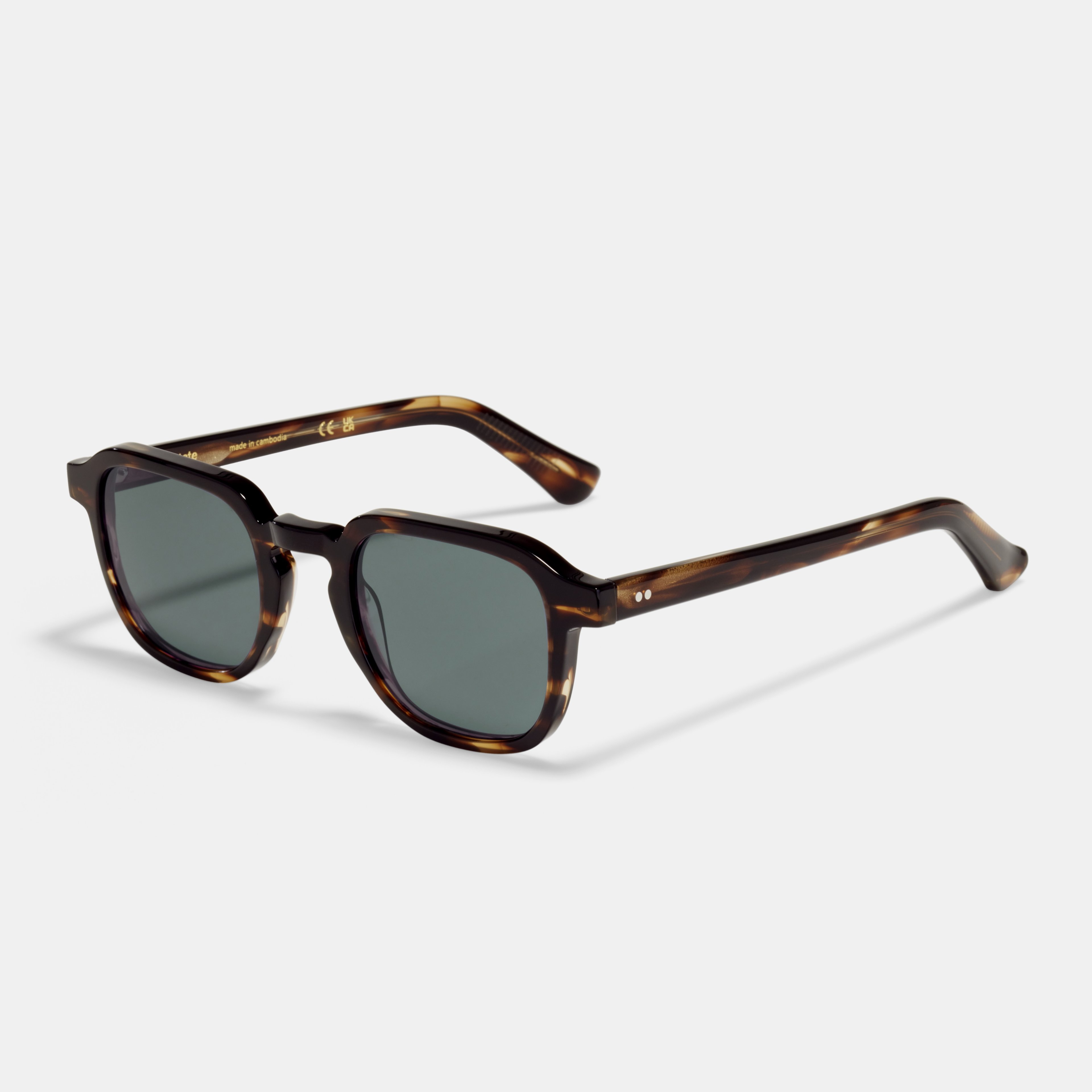 Ace & Tate Sunglasses |  Acetate in Brown