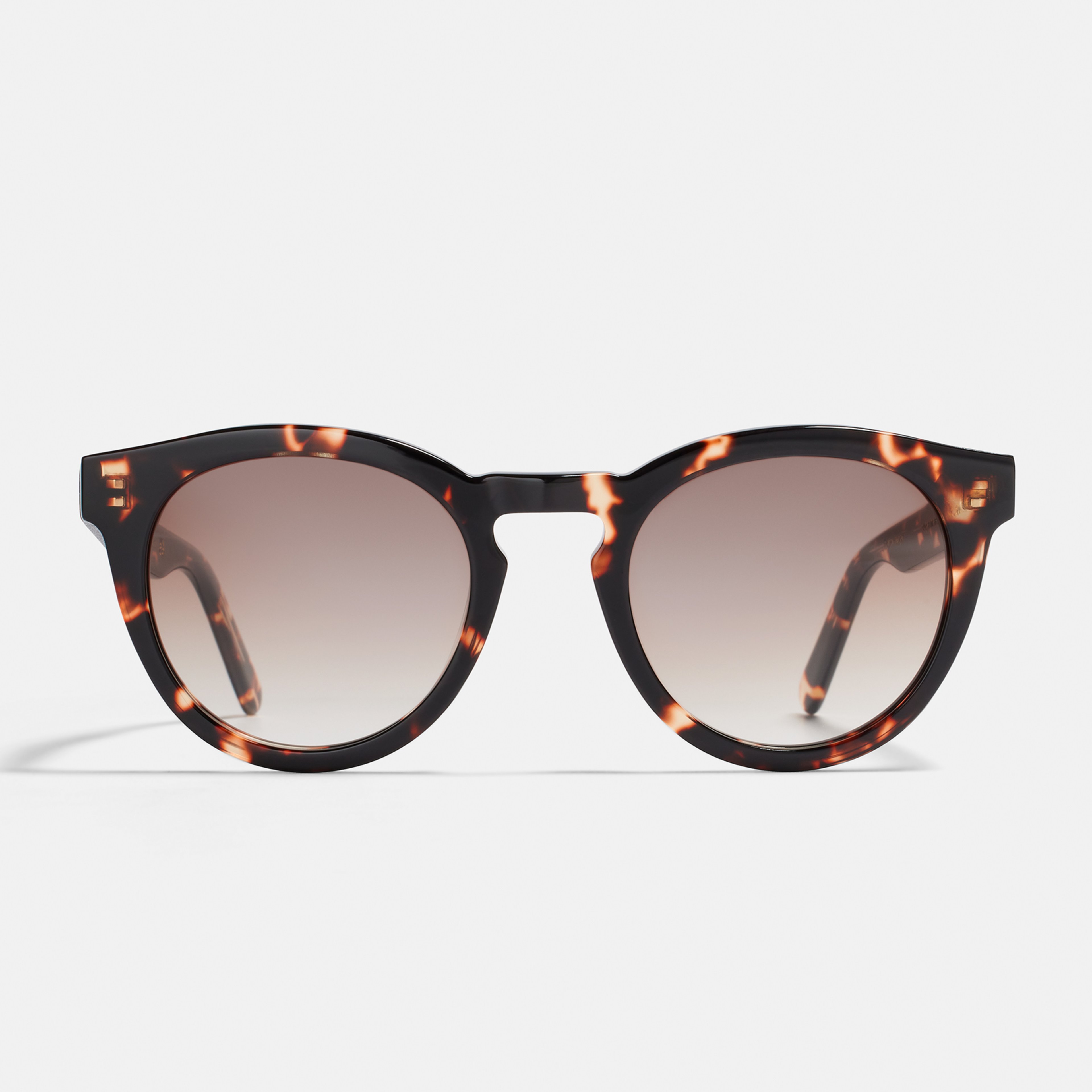 Ace & Tate Sonnenbrillen | Rund Acetat in Braun