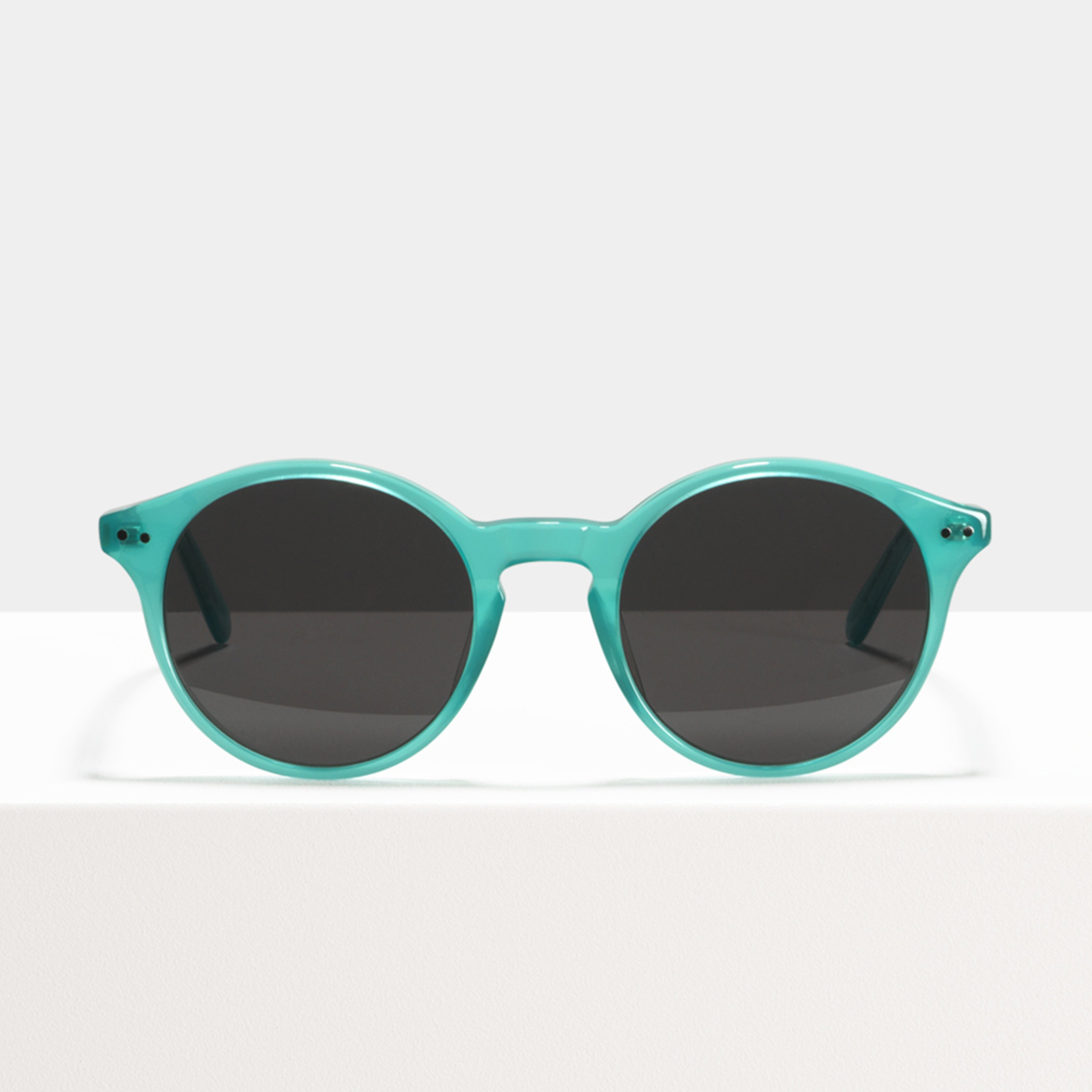 Ace & Tate Sunglasses | Round Acetate in Blue, Green