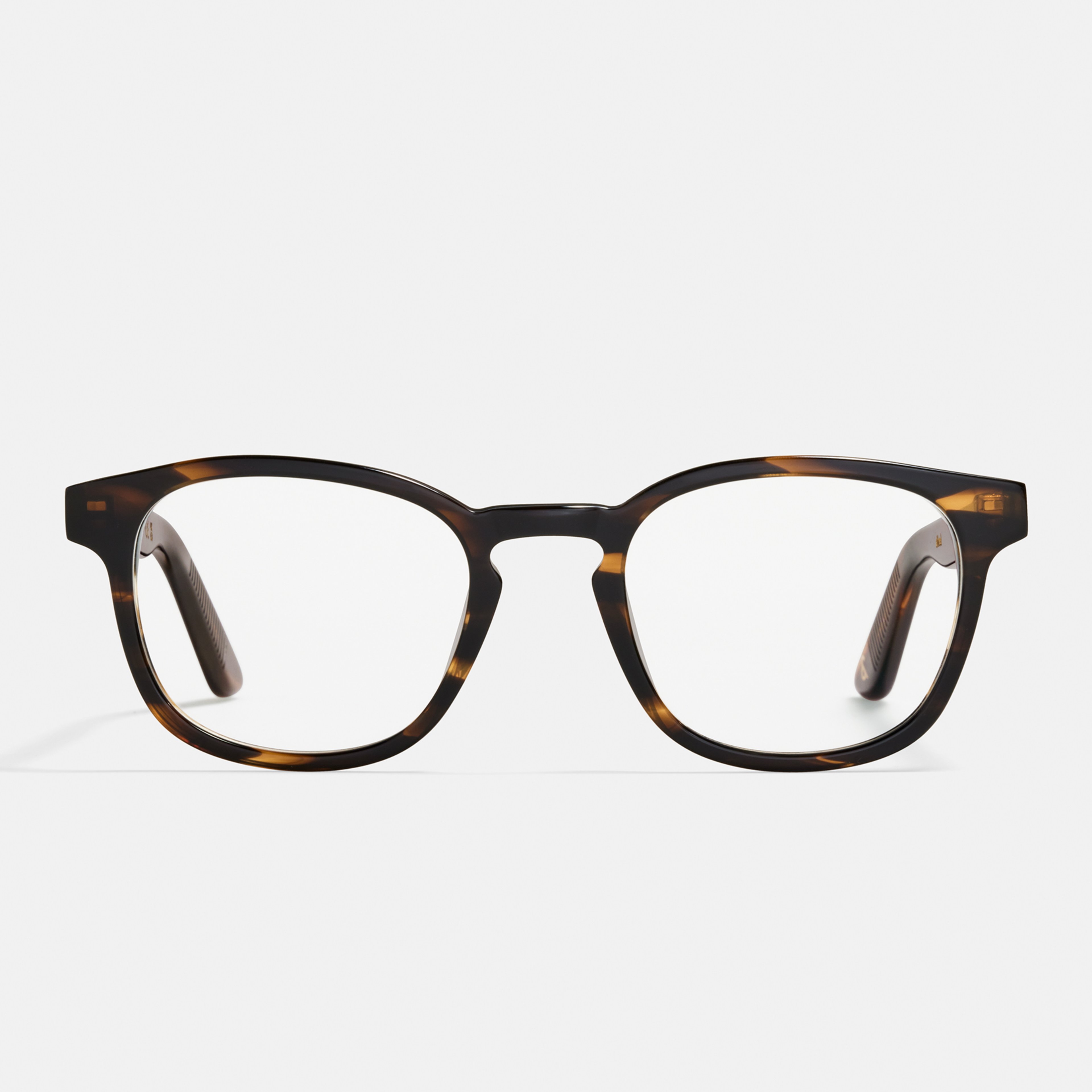 Ace & Tate Optiques | Carrée Acétate in Marron, Orange