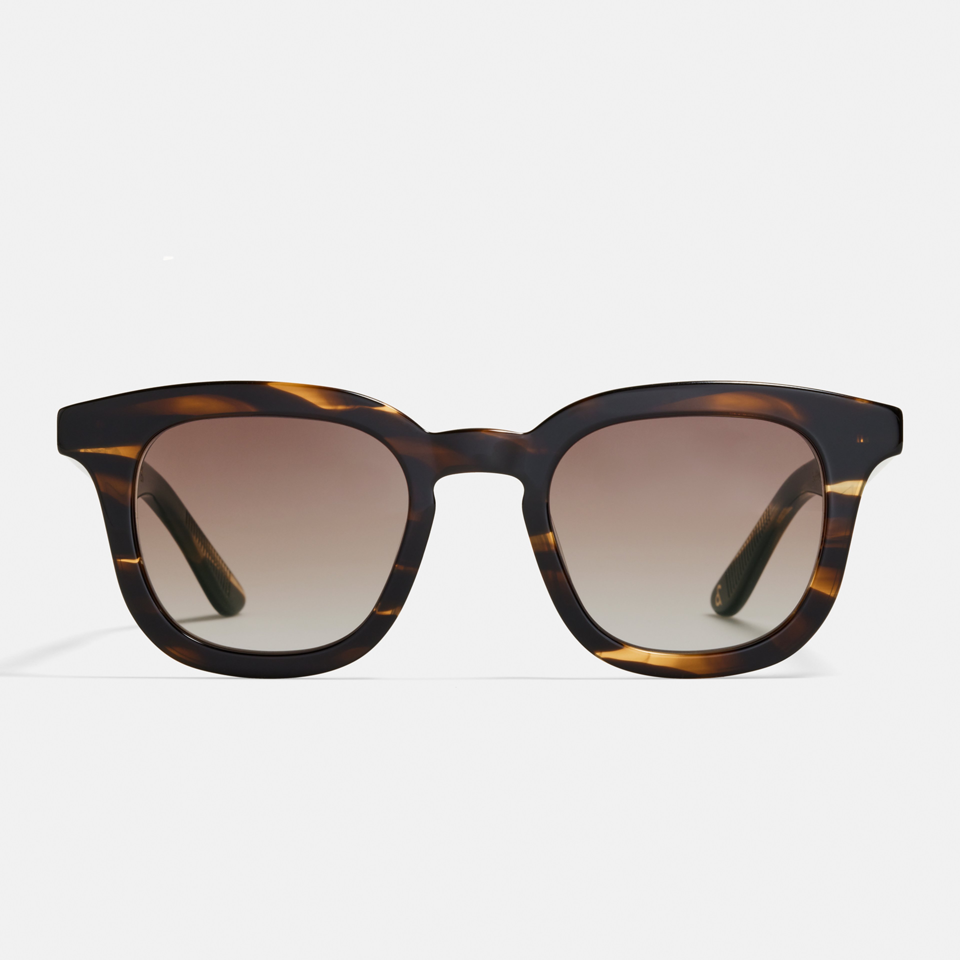 Ace & Tate Sunglasses | Square Acetate in Brown, Orange