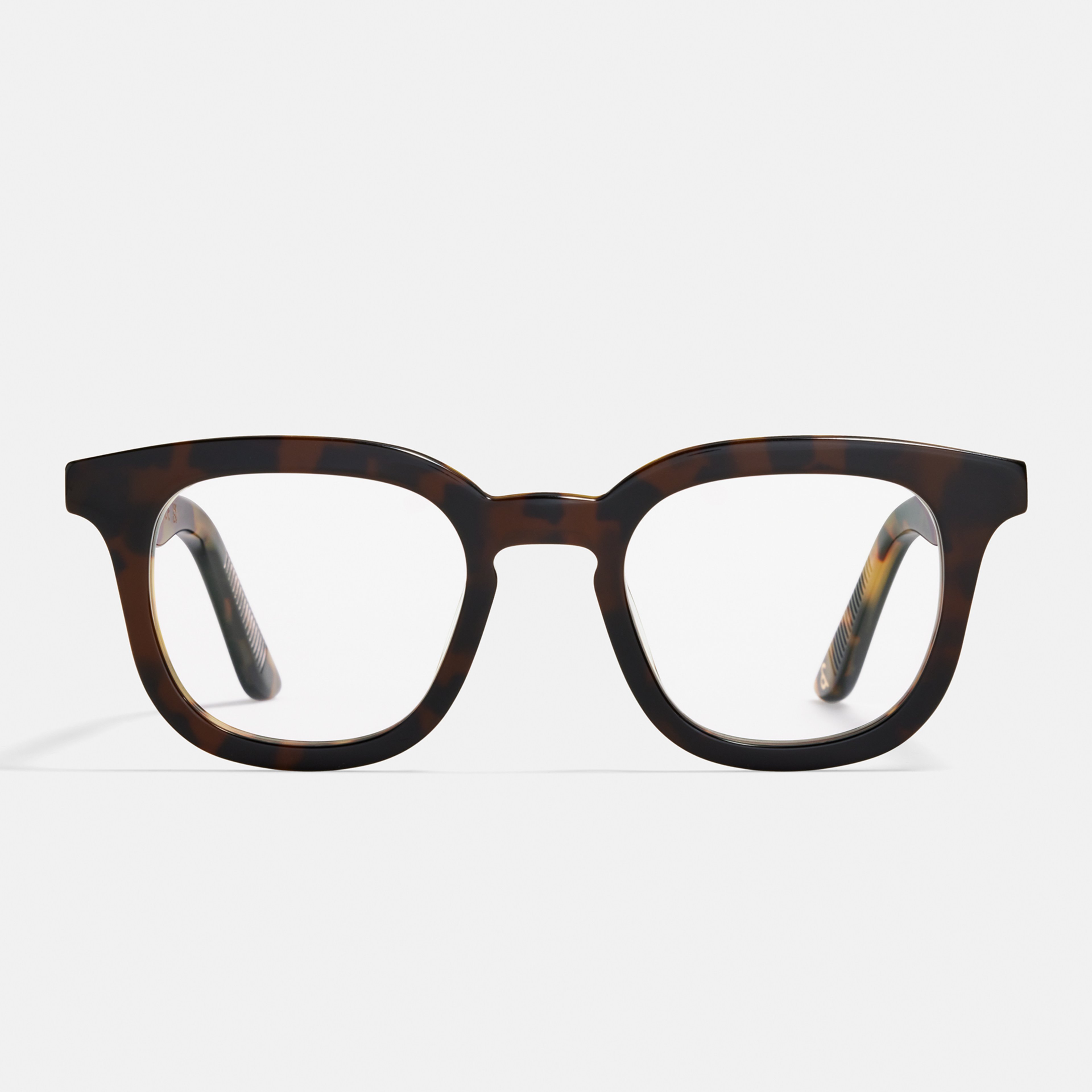 Ace & Tate Gafas | Cuadrada Acetato in Beige, Negro, Marrón, Amarillo