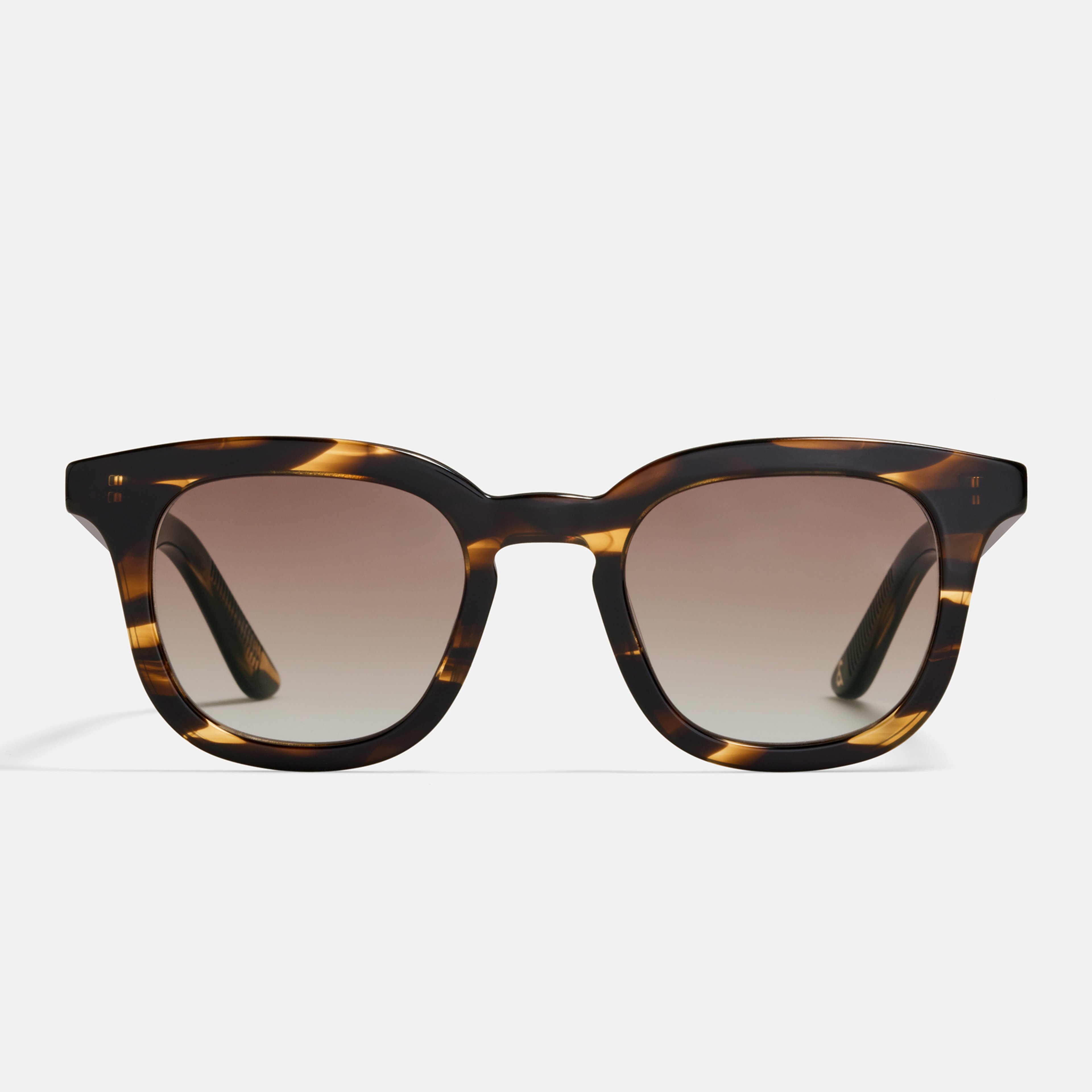 Ace & Tate Sunglasses | Square Acetate in Brown, Orange
