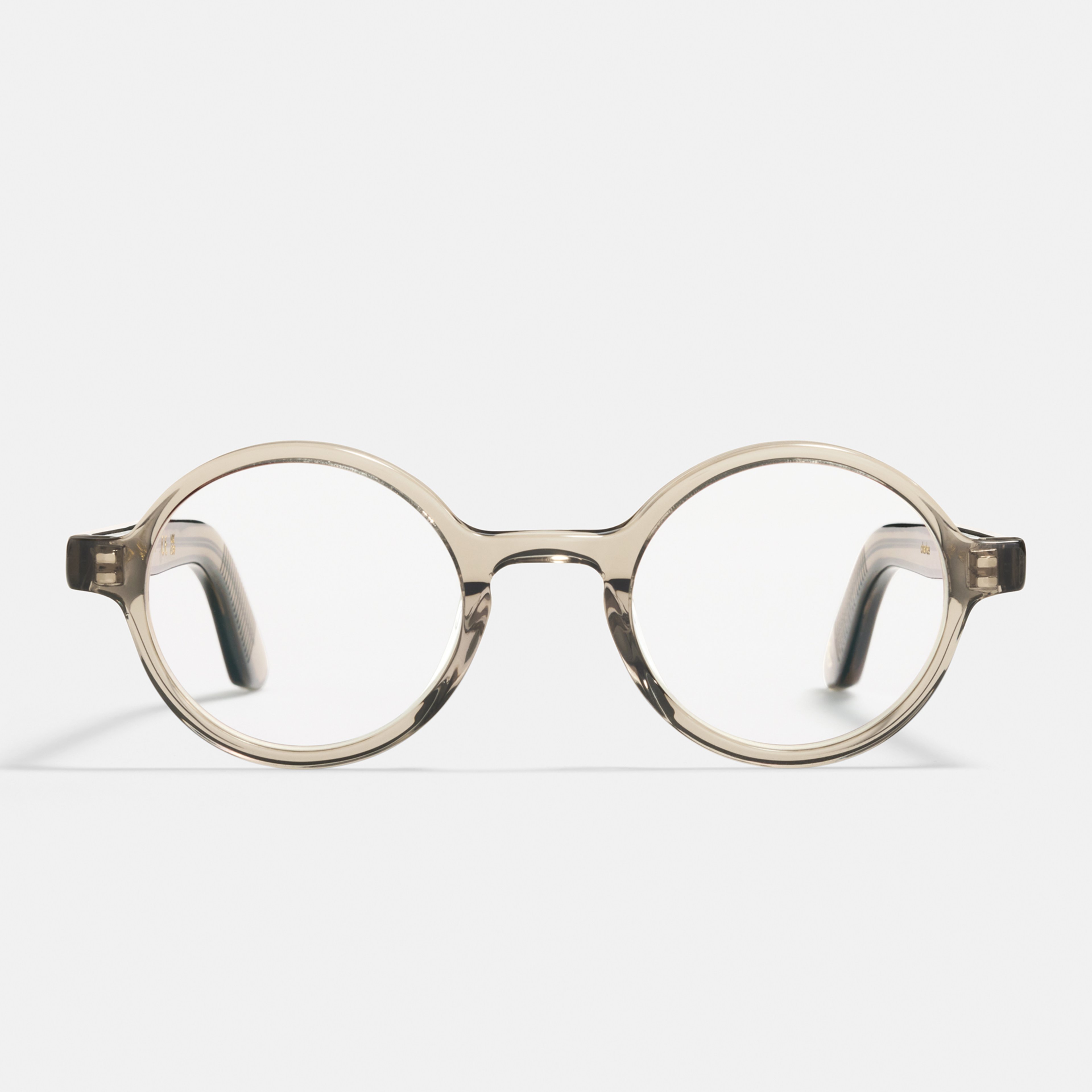 Ace & Tate Brillen | Rund Acetat in Grau