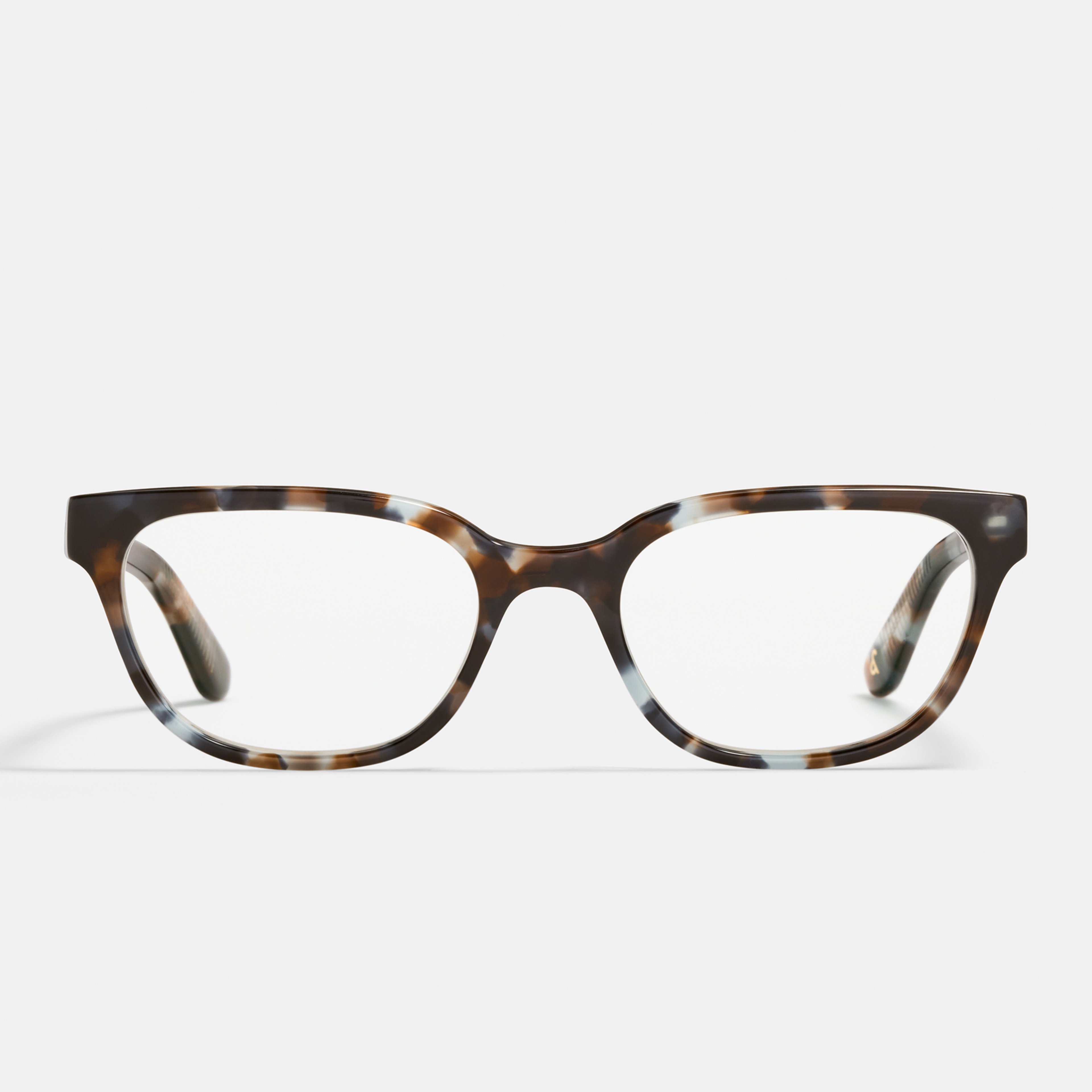 Ace & Tate Glasses | Rectangle Acetate in Blue, Grey, Red