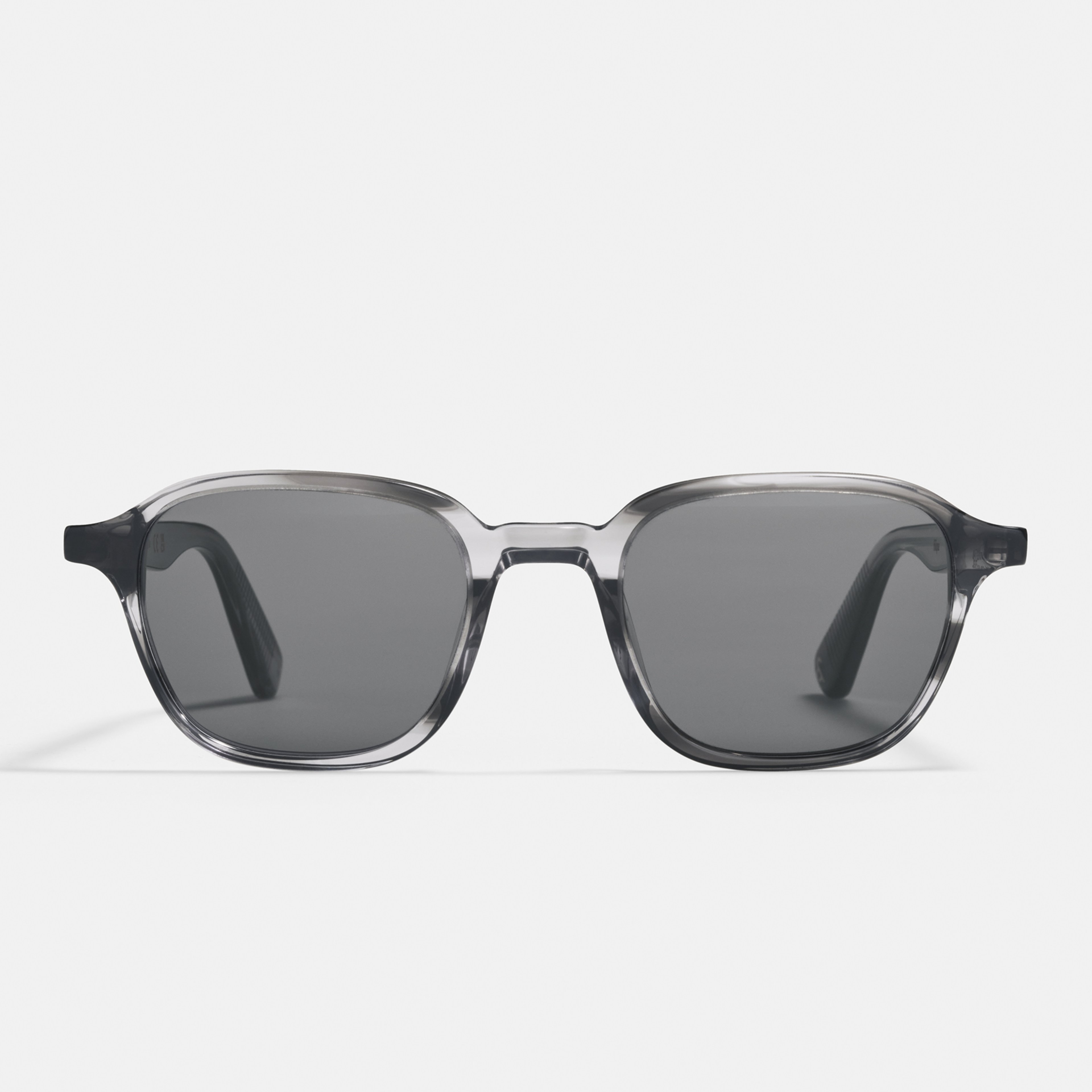 Ace & Tate Sunglasses | Square Acetate in Clear, Grey