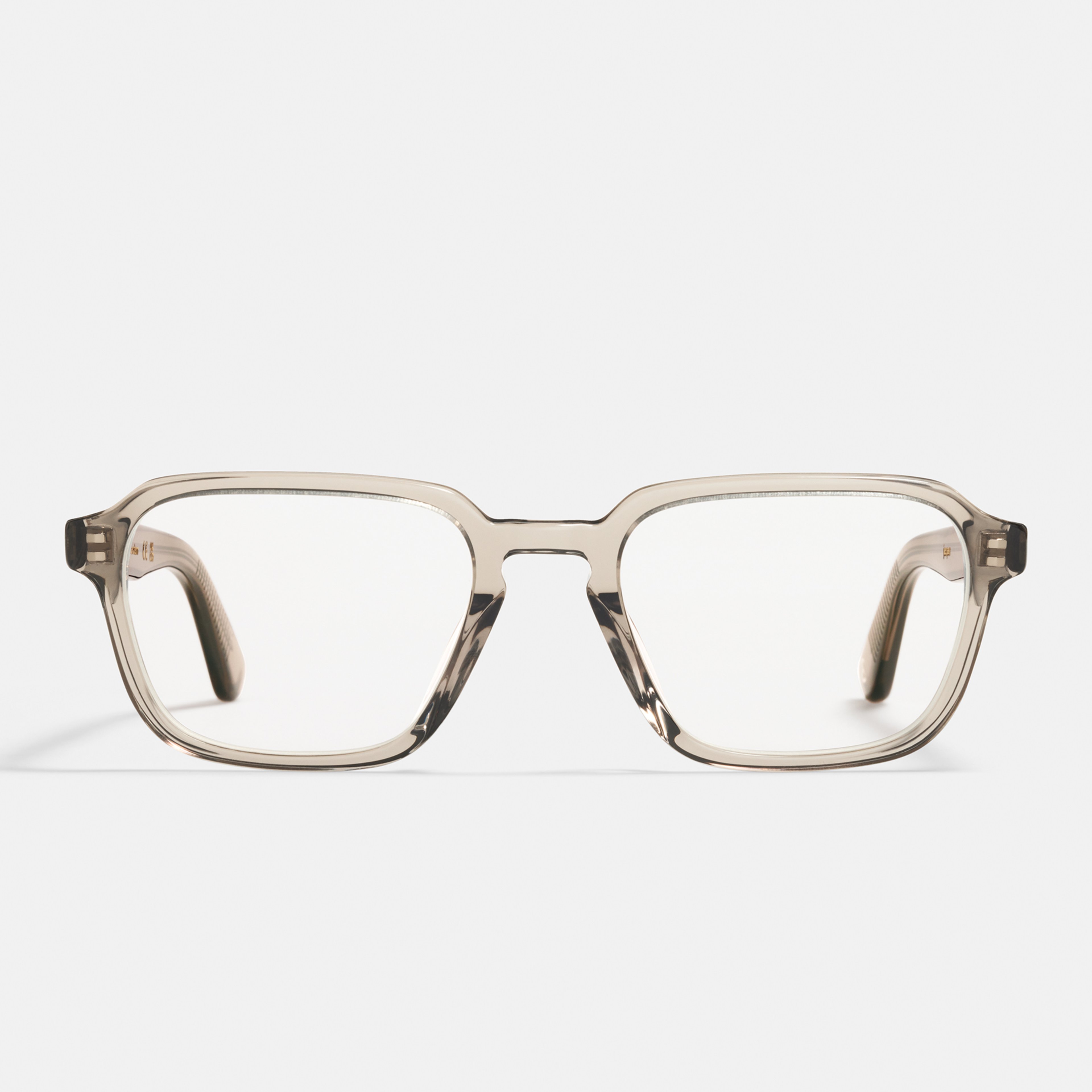 Ace & Tate Glasses | Hexagonal Acetate in Grey