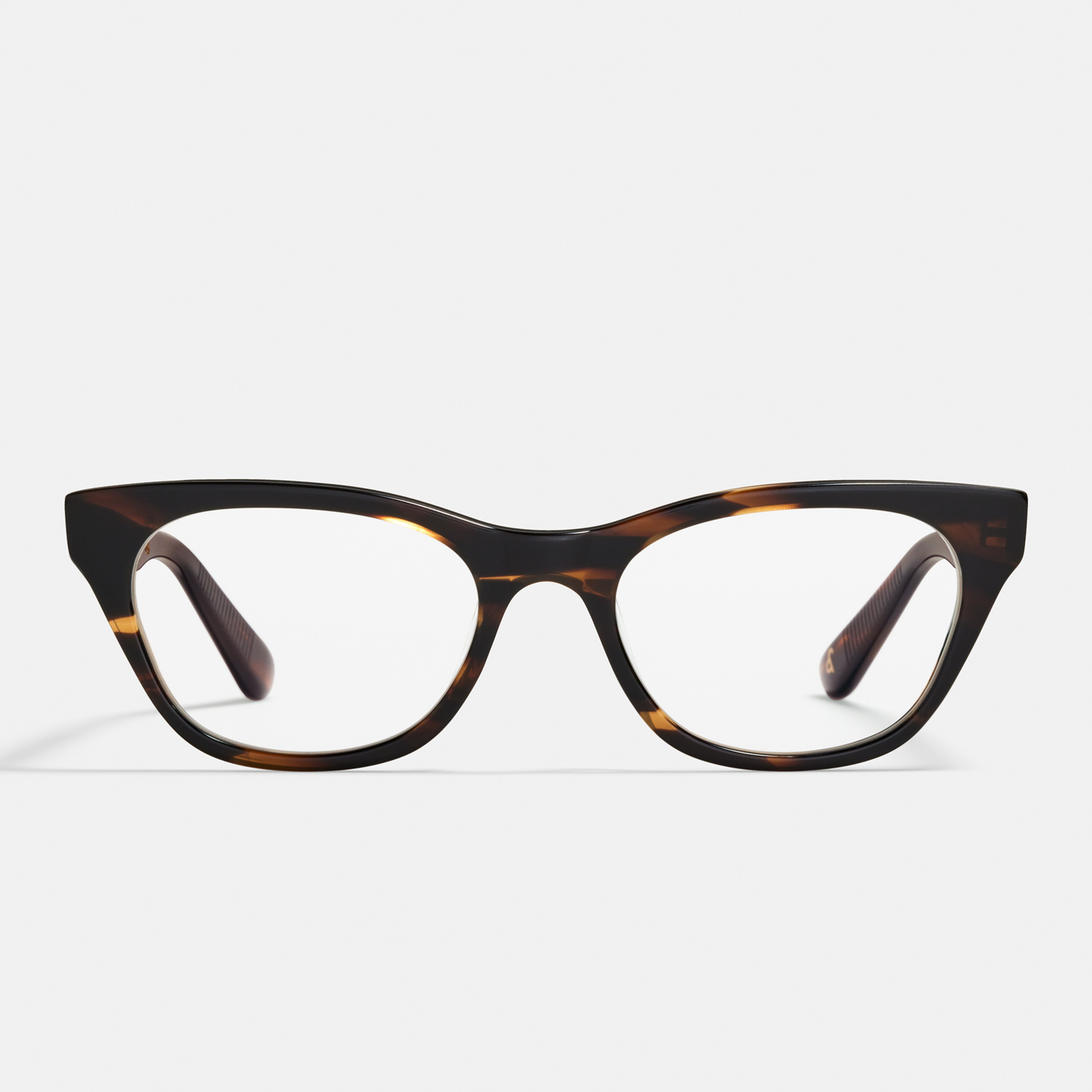 Ace & Tate Optiques | Ronde Acétate in Marron, Orange