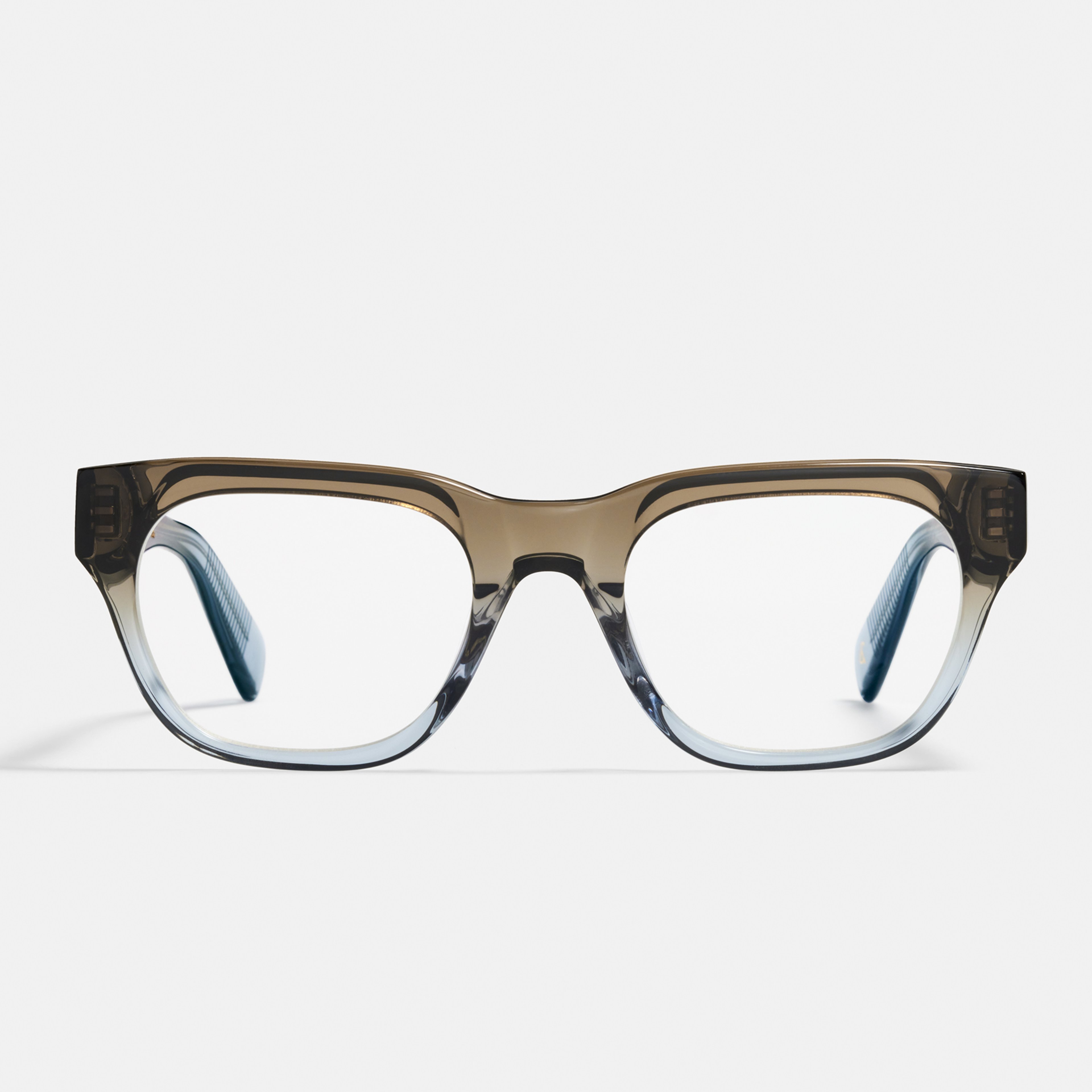 Ace & Tate Glasses | Square Acetate in Blue, Grey