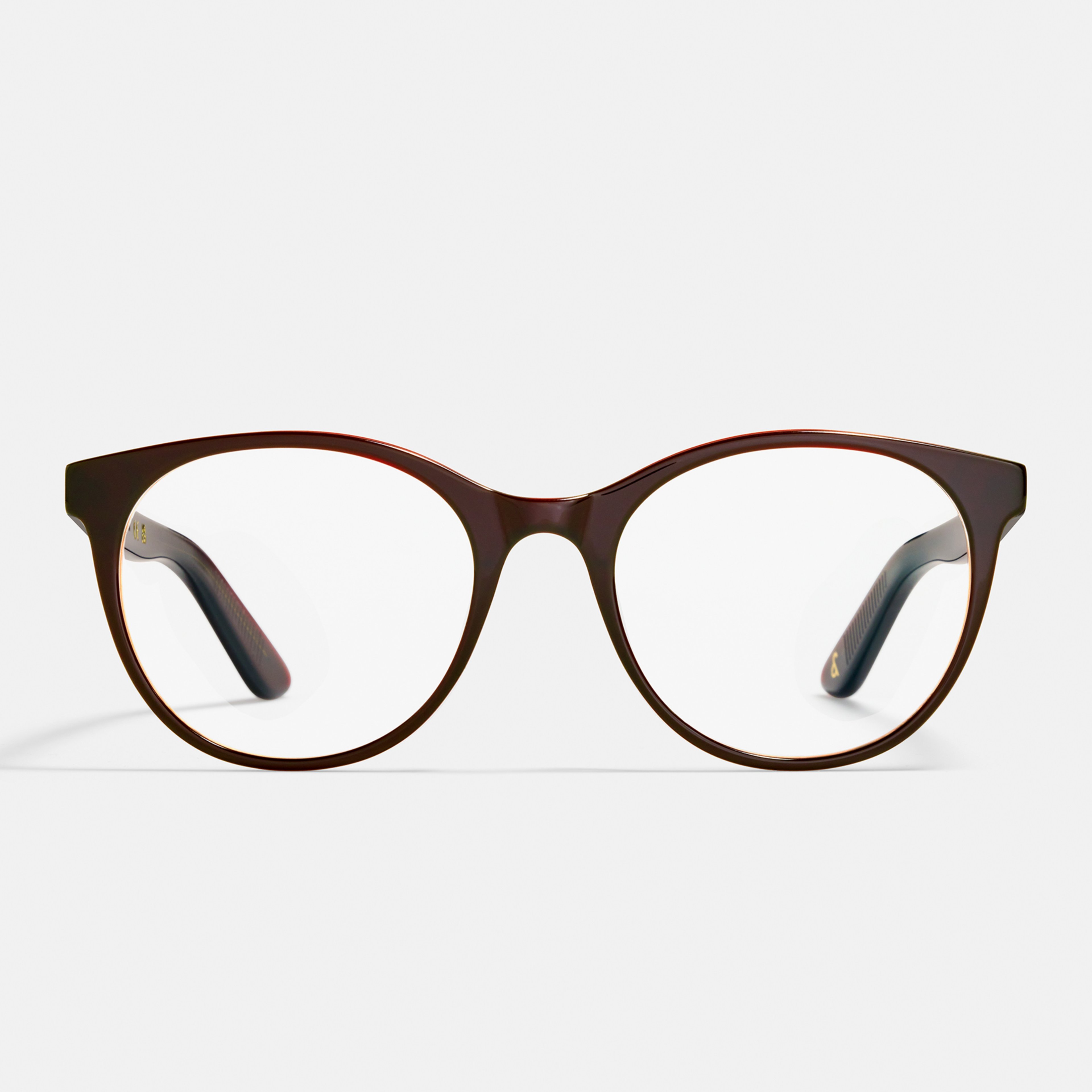 Ace & Tate Optiques | Ronde Acétate in Rouge