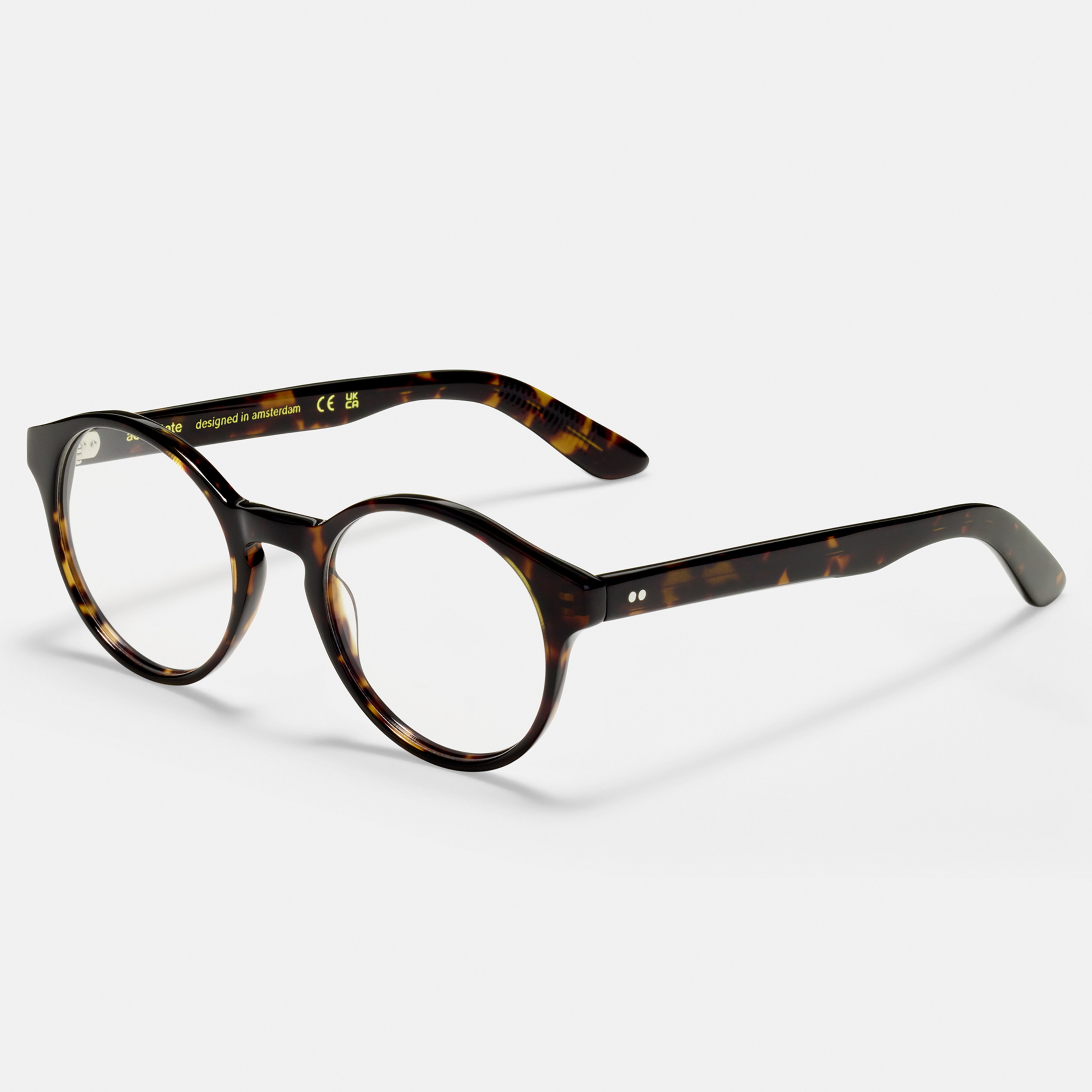 Ace & Tate Brillen | Rund Acetat in tortoise