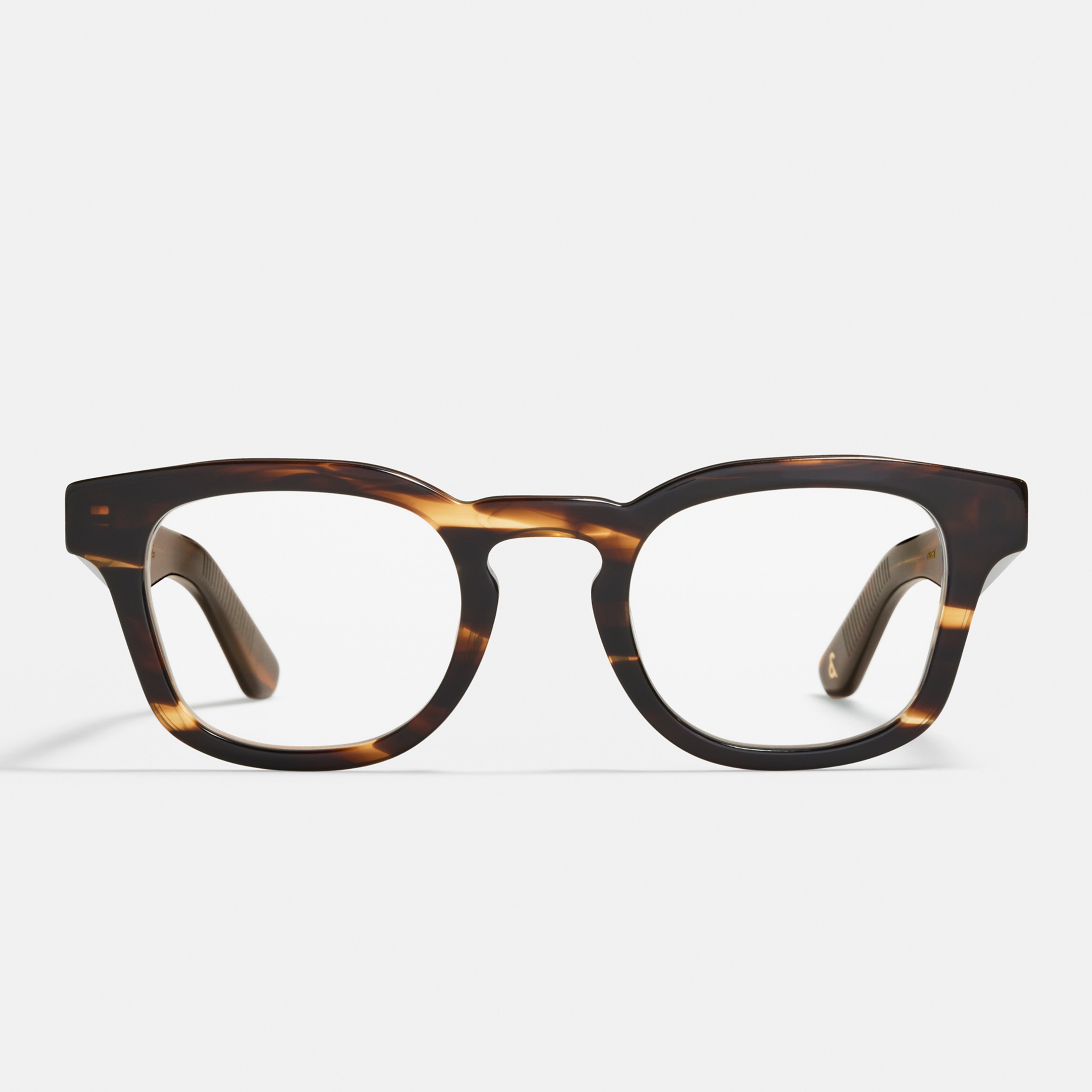 Ace & Tate Optiques | Ronde Acétate in Marron, Orange