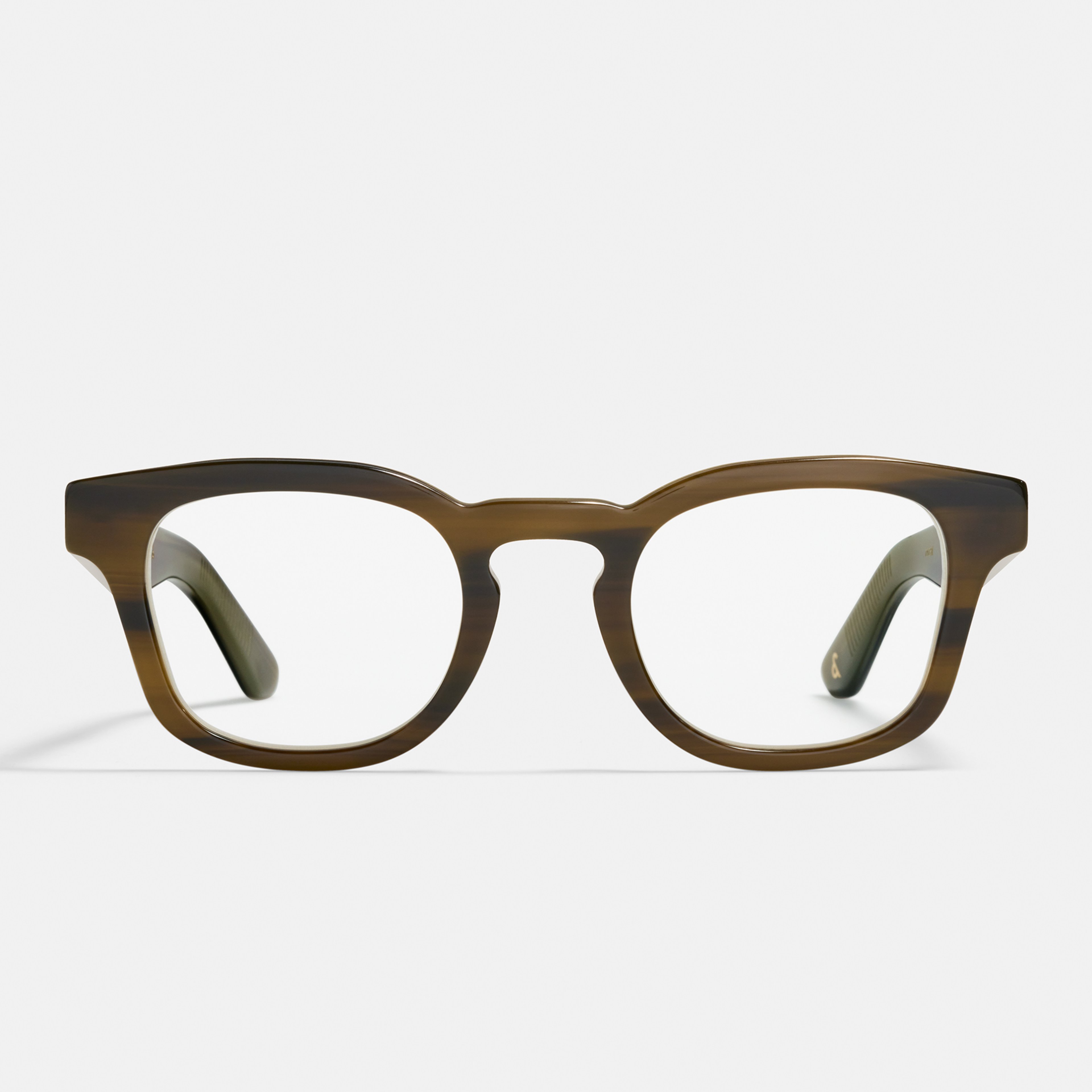 Ace & Tate Optiques | Ronde Acétate in Vert, Gris