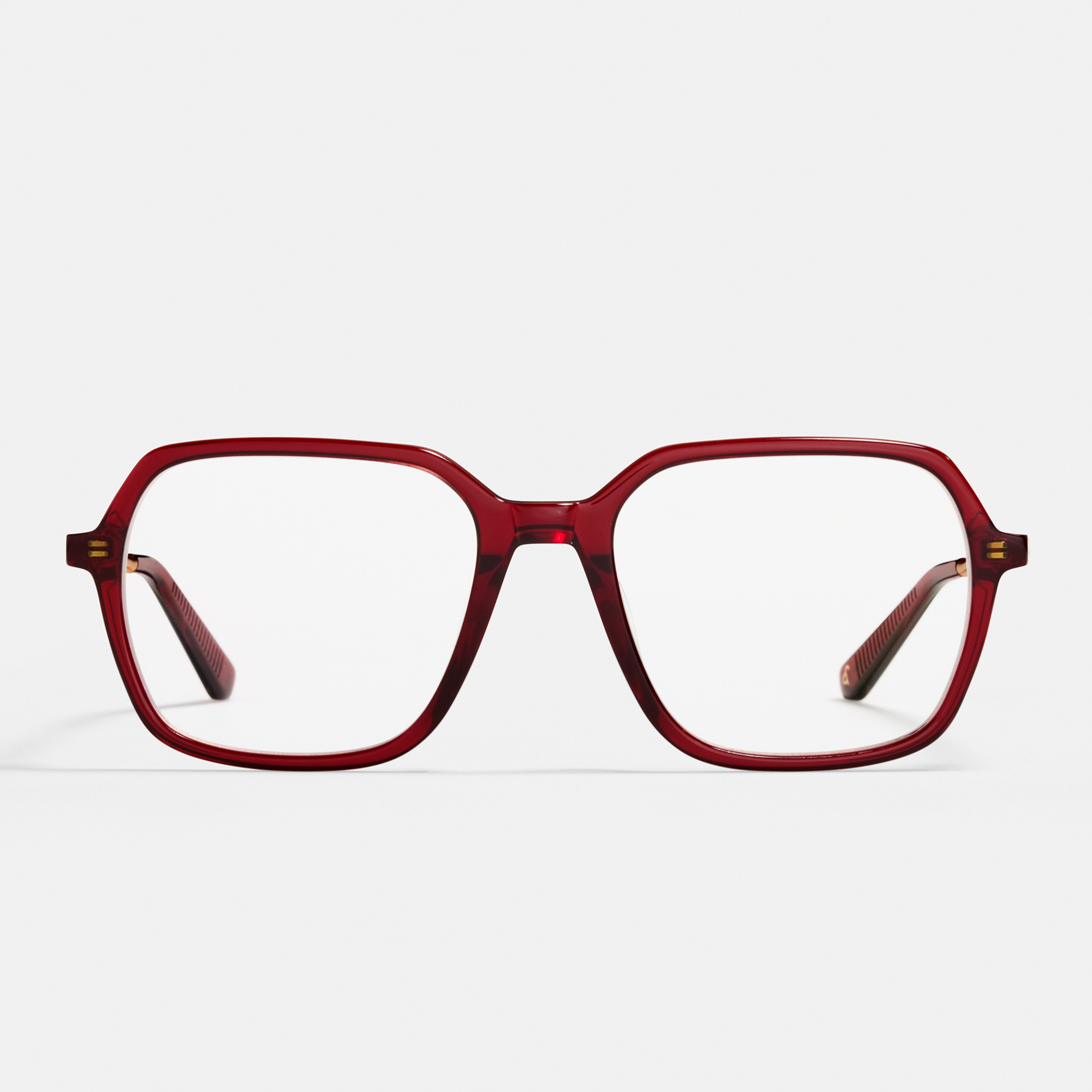 Ace & Tate Optiques | Carrée combinaison in Rouge