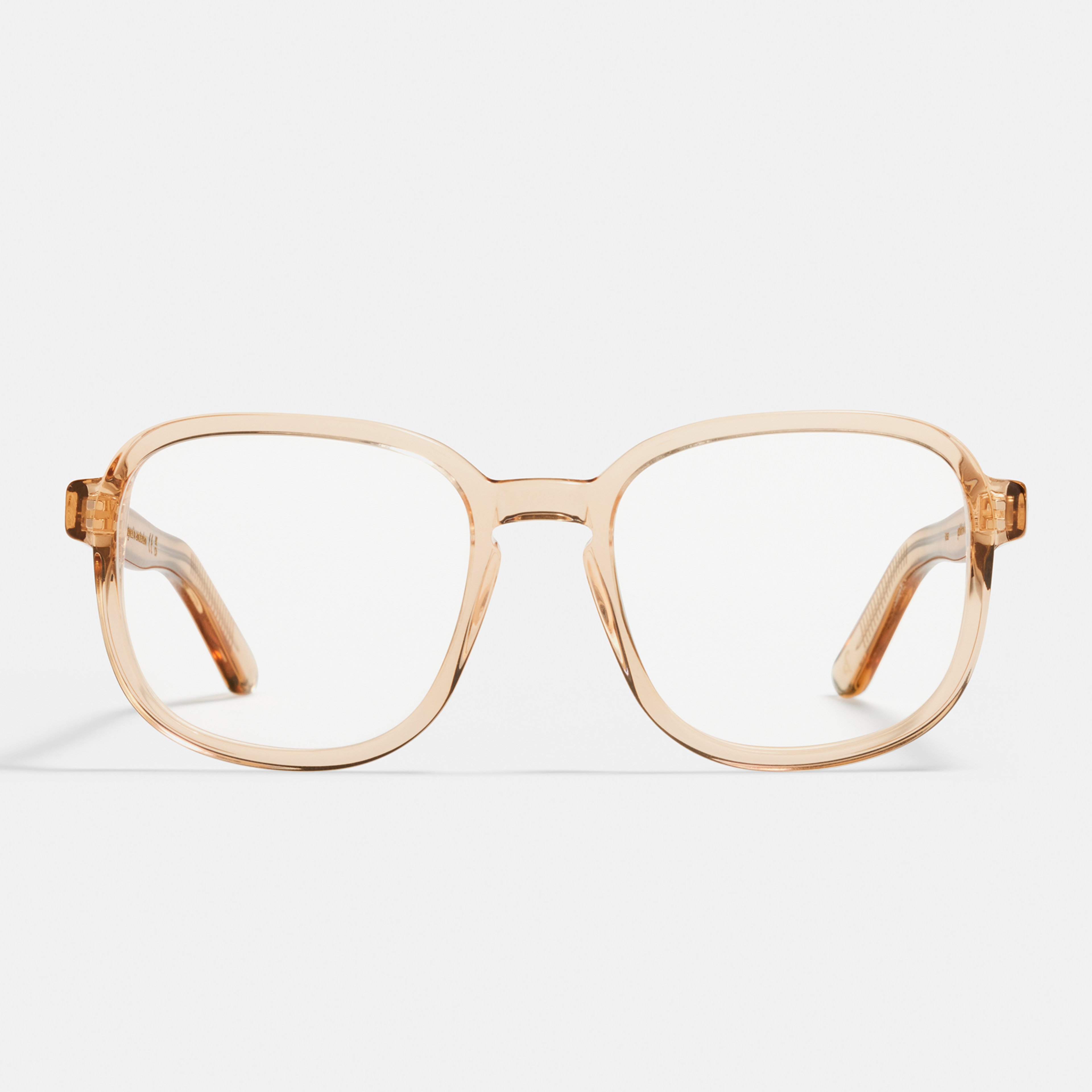 Ace & Tate Brillen | Quadratisch Acetat in Gelb