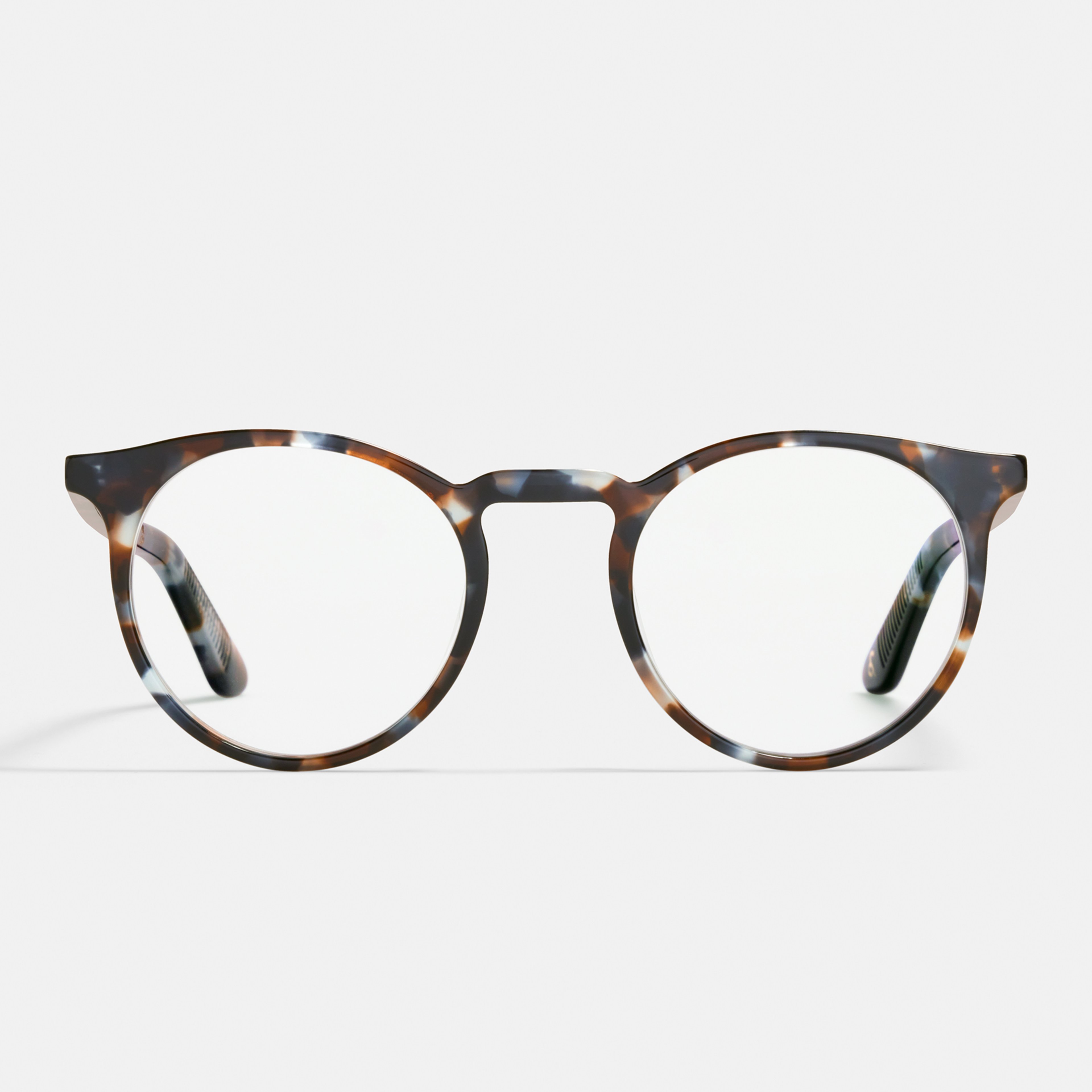 Ace & Tate Optiques | Ronde Acétate in Bleu, Gris, Rouge