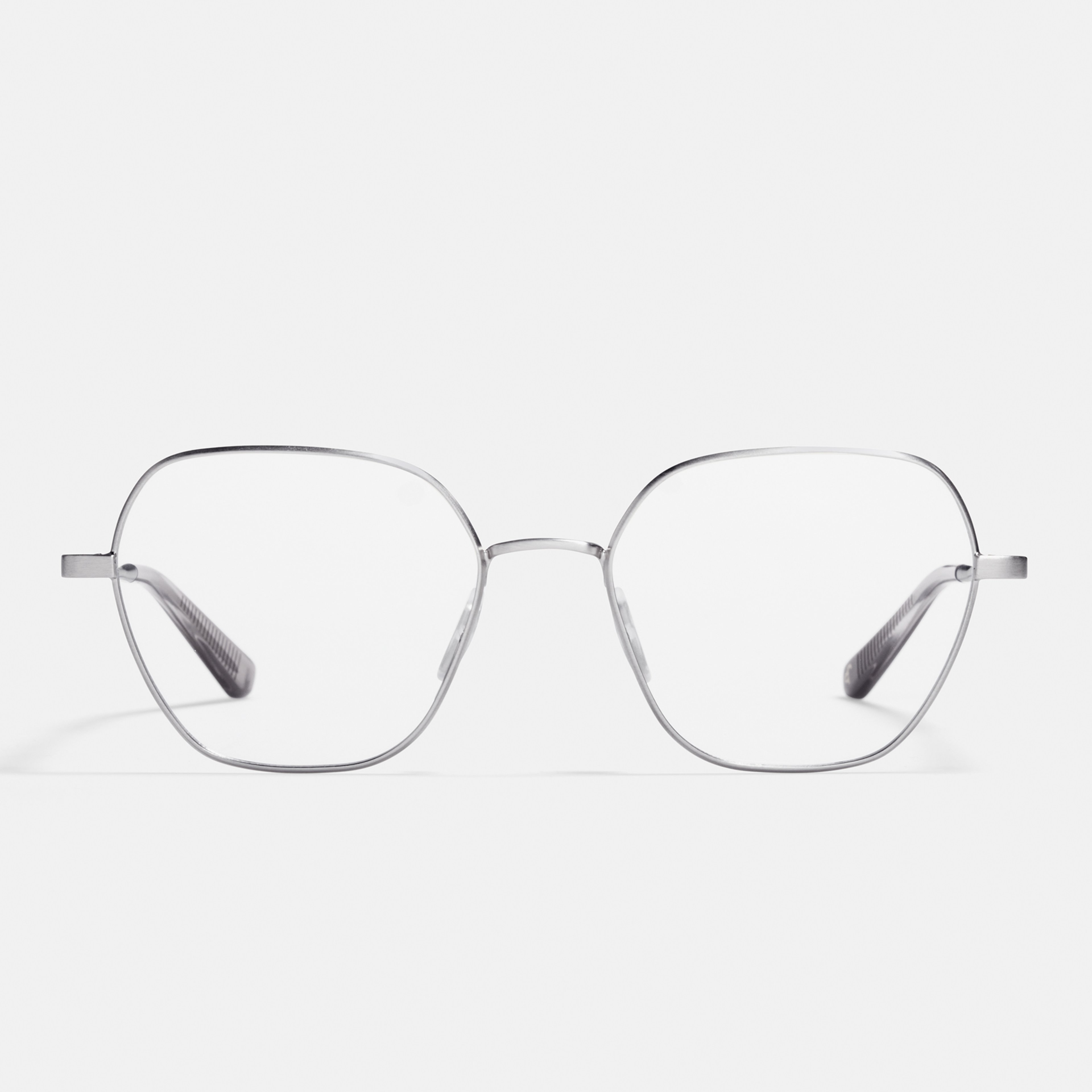 Ace & Tate Optiques | Hexagonal métal in Argent