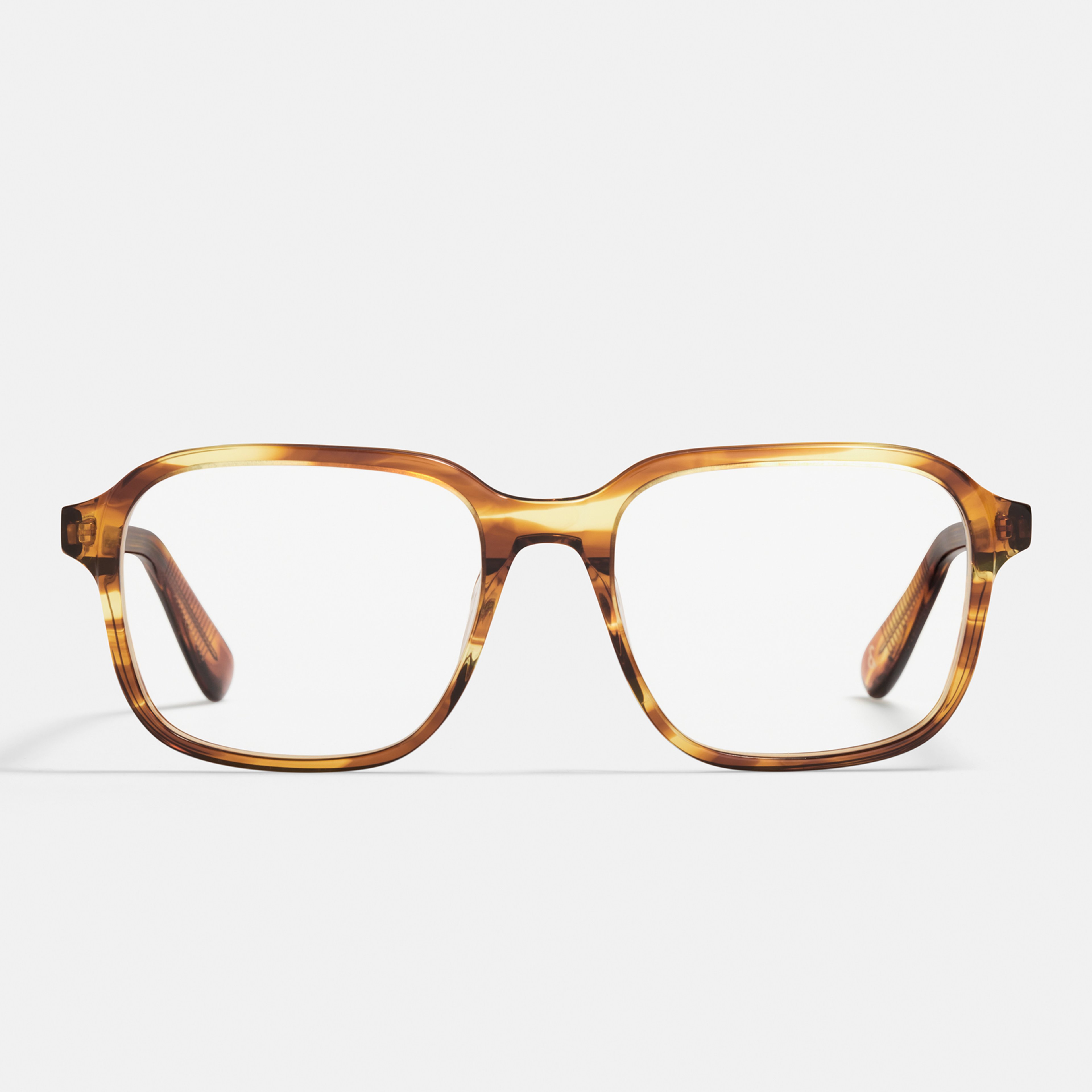 Ace & Tate Optiques | Carrée Acétate in Marron, Orange