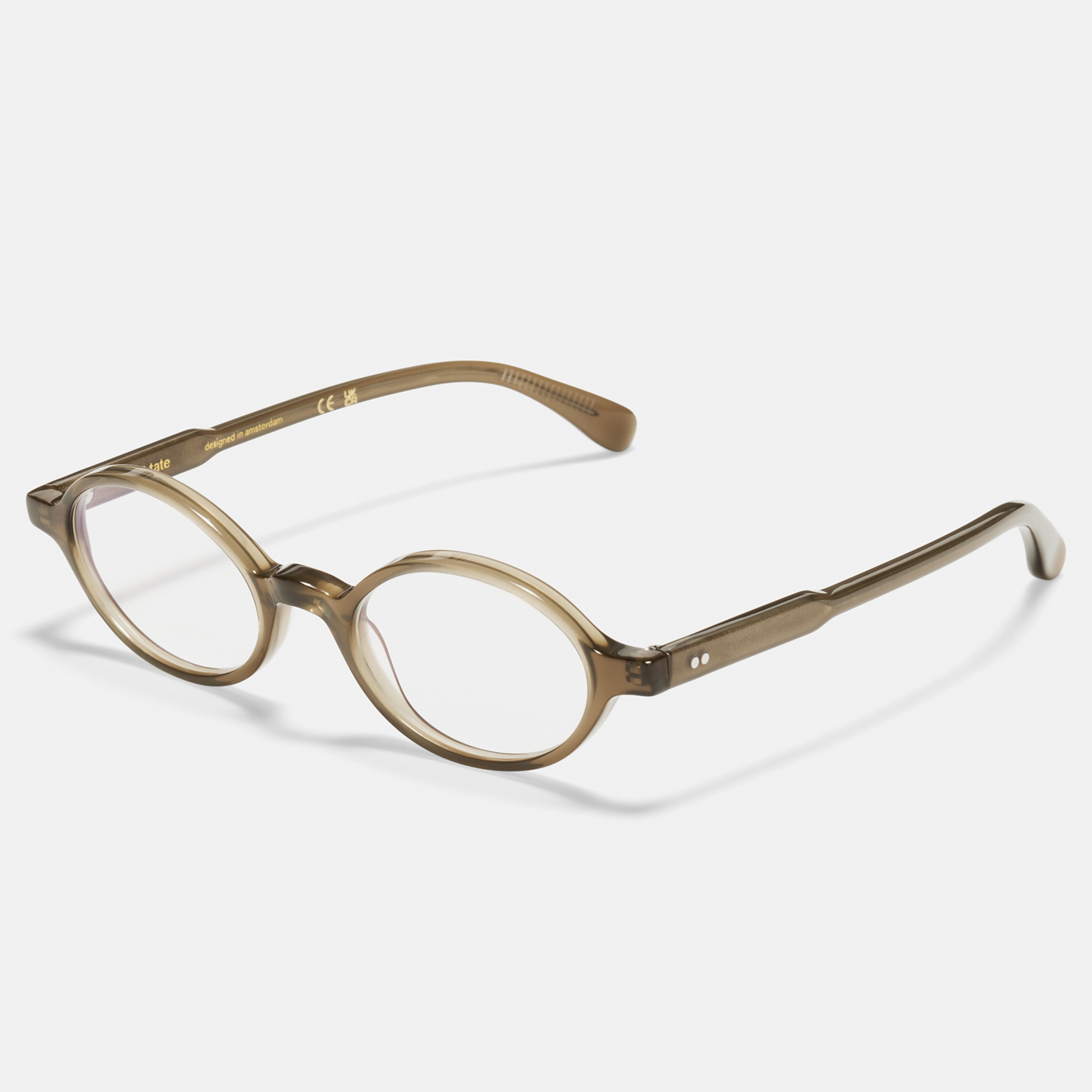 Ace & Tate Optiques | Ronde Acétate in Vert