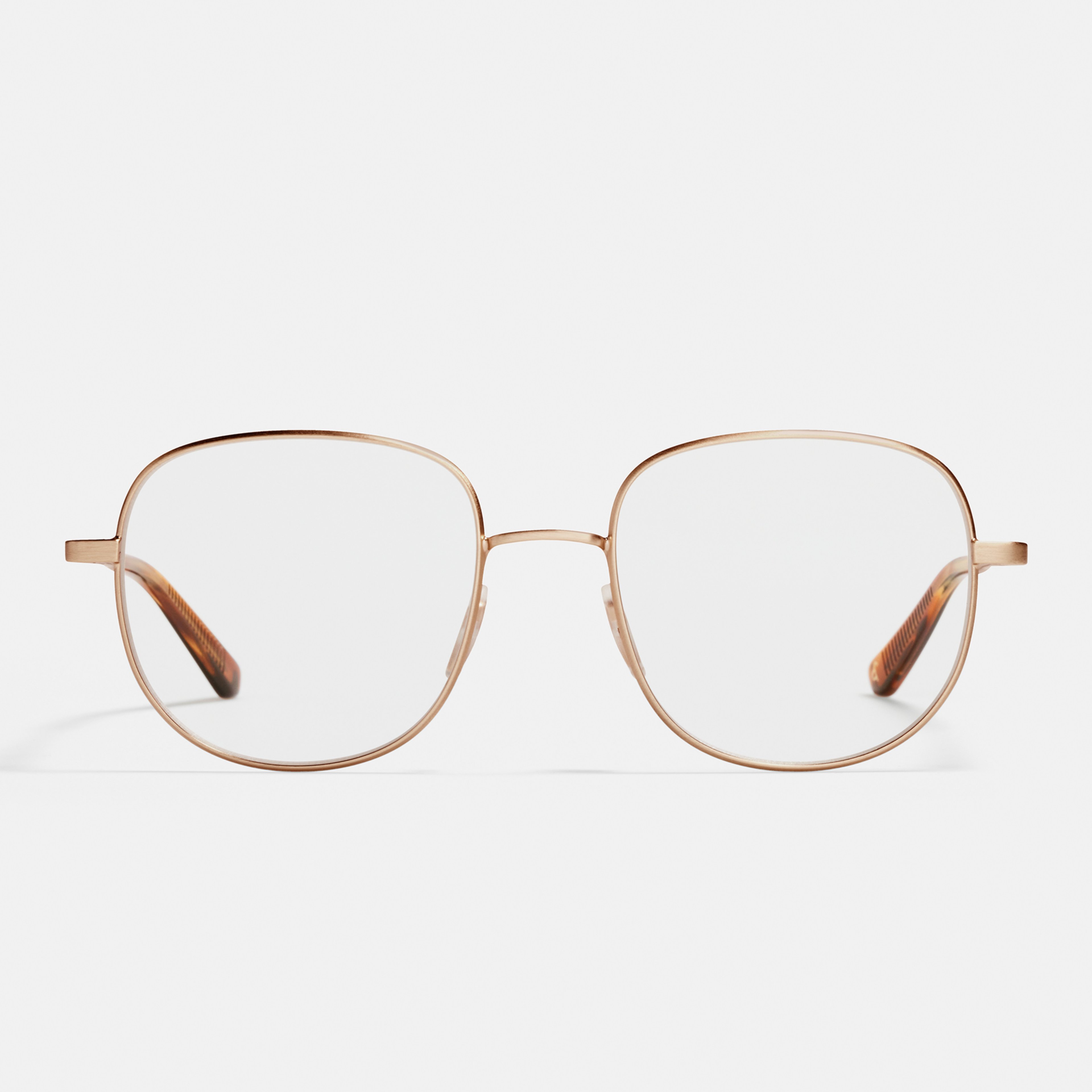 Ace & Tate Glasses | Round Metal in Gold