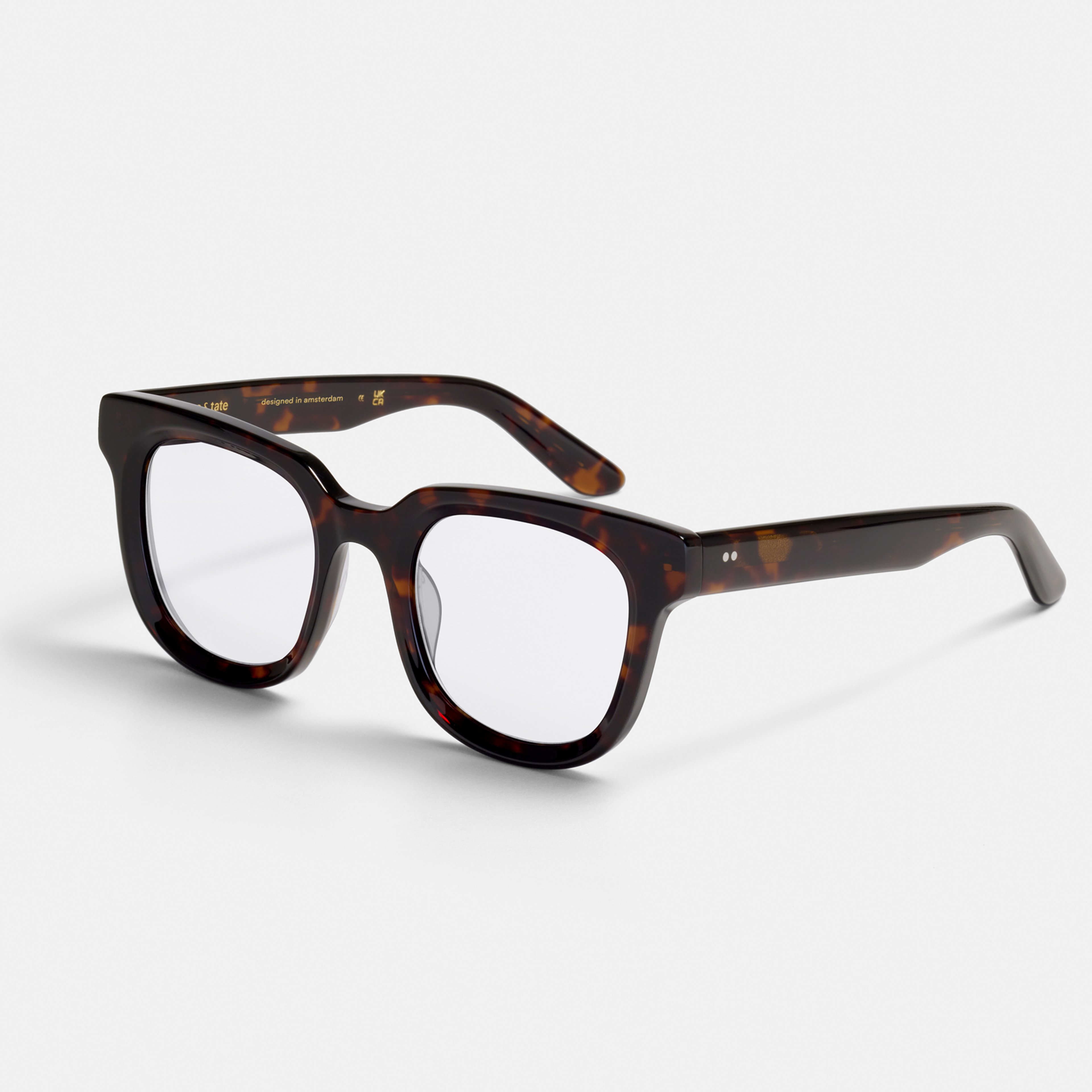 Ace & Tate Brillen | Rund Acetat in tortoise