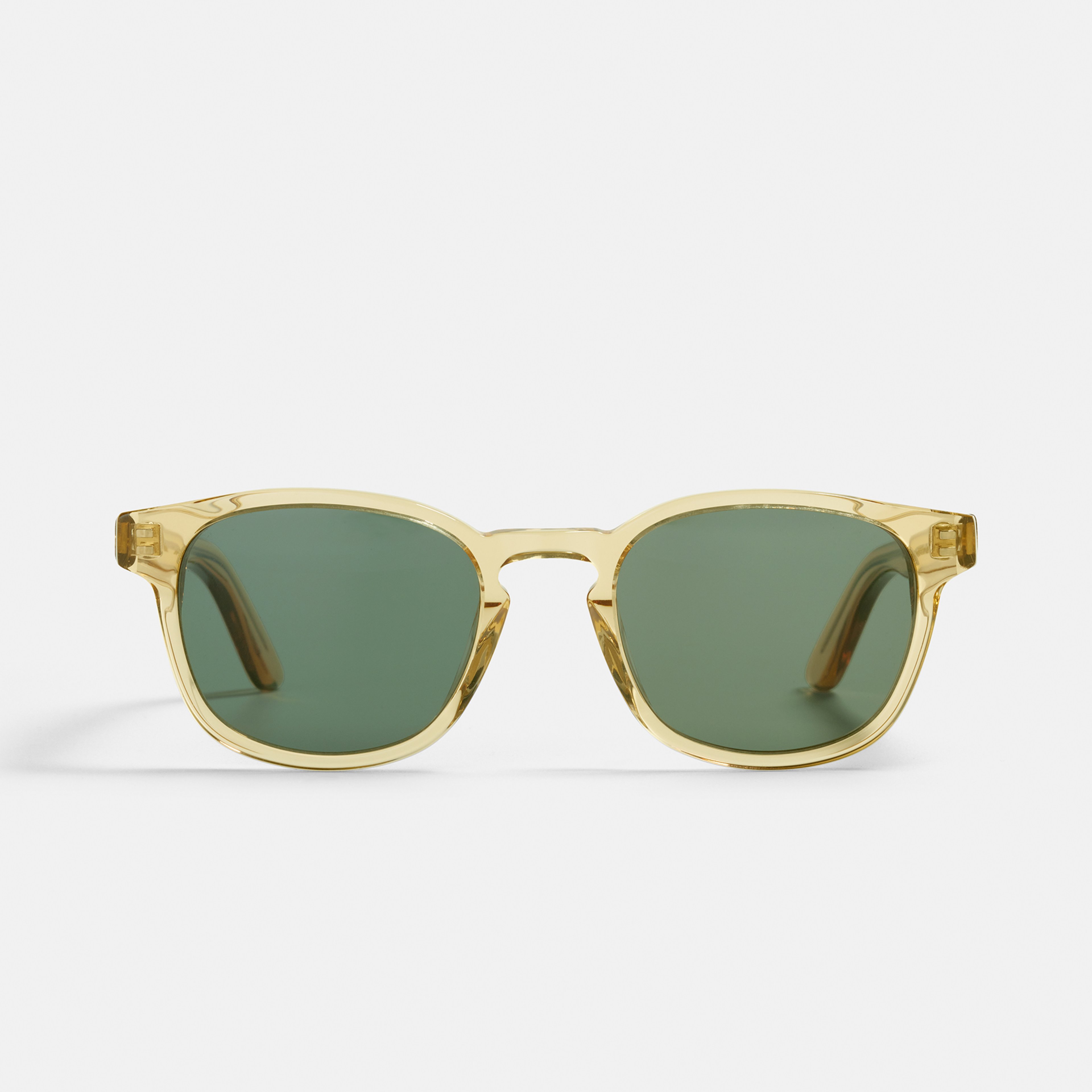 Ace & Tate Sunglasses | Square Acetate in Yellow