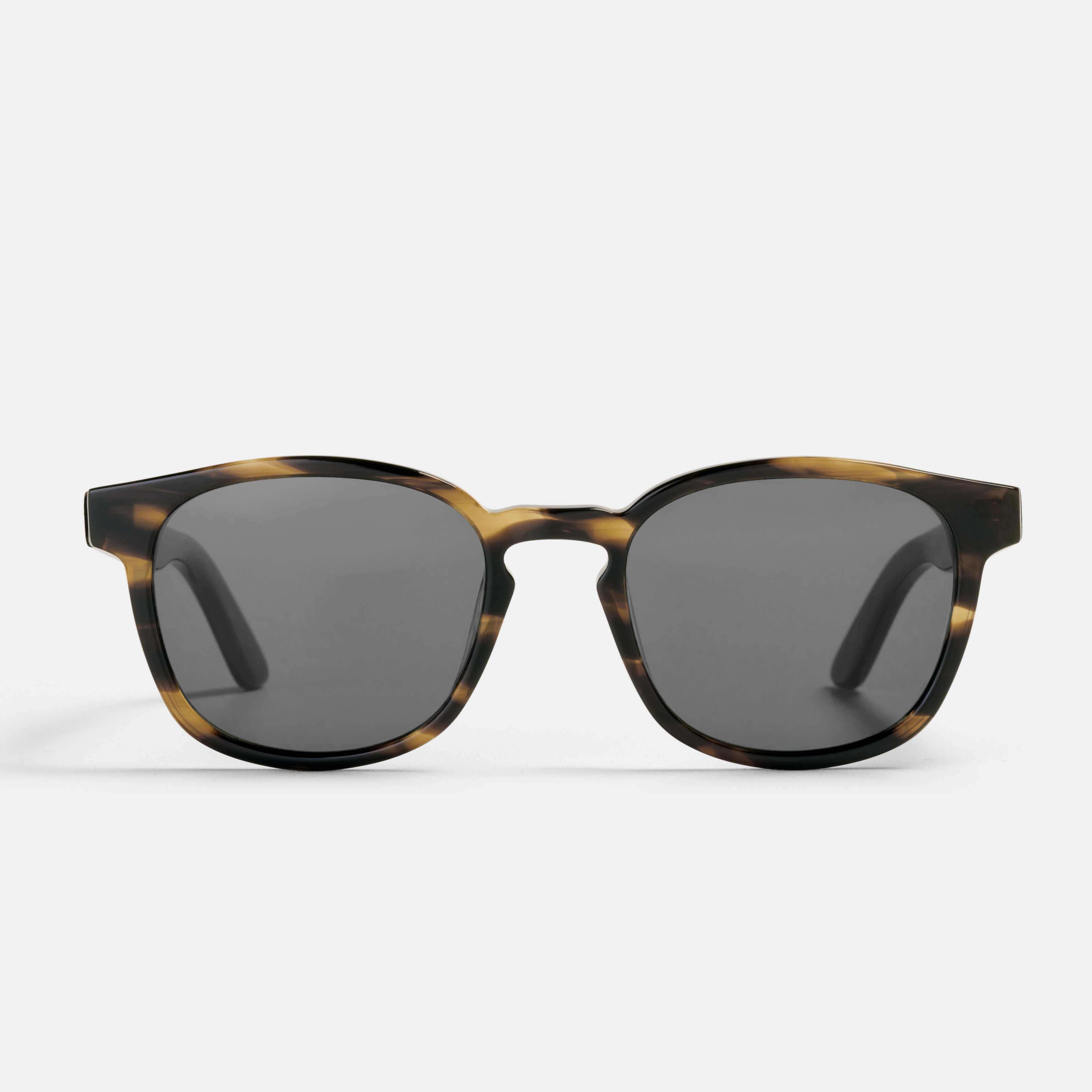 Ace & Tate Sunglasses | Square Acetate in Brown, Orange